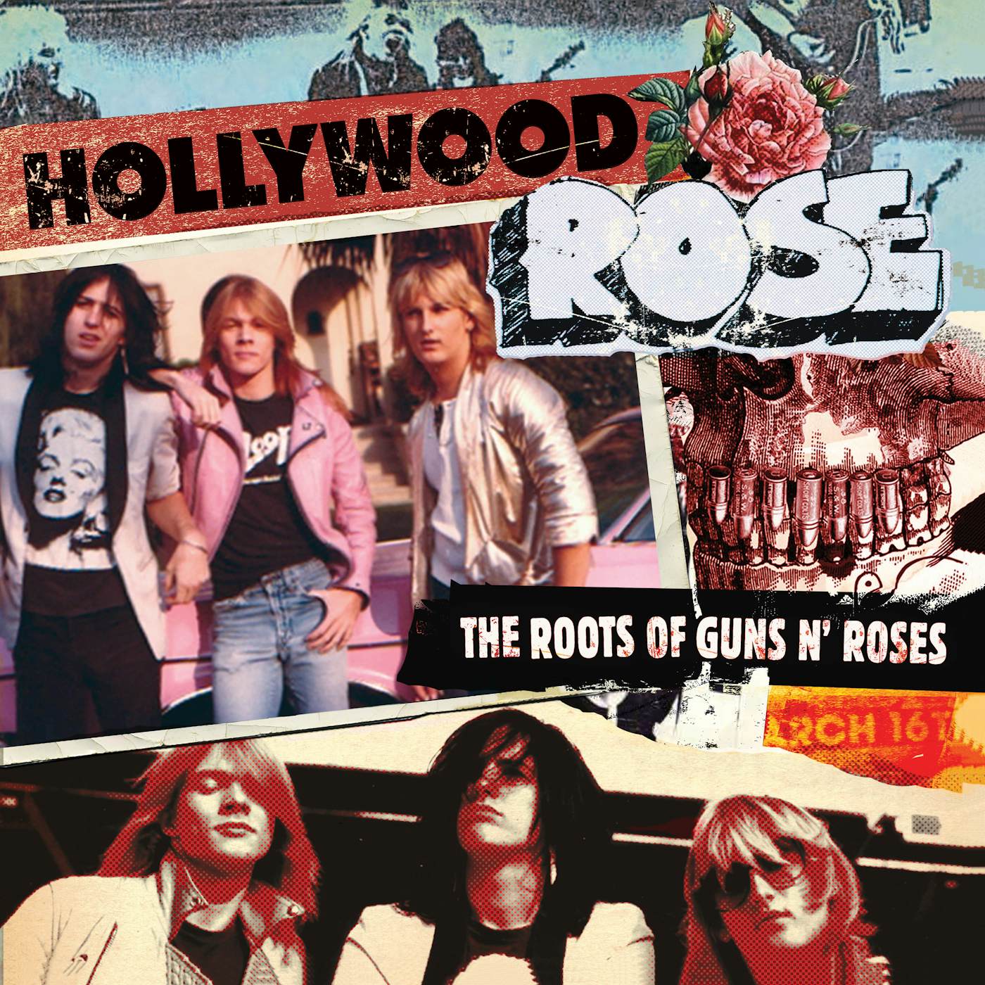 Hollywood Rose THE ROOTS OF GUNS N' ROSES - Limited Edition Colored Vinyl Record