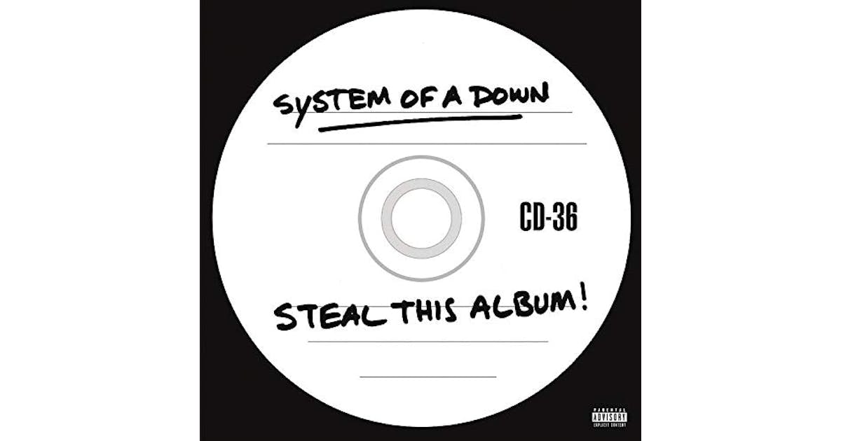 Mob Fugtig Fængsling System Of A Down STEAL THIS ALBUM Vinyl Record