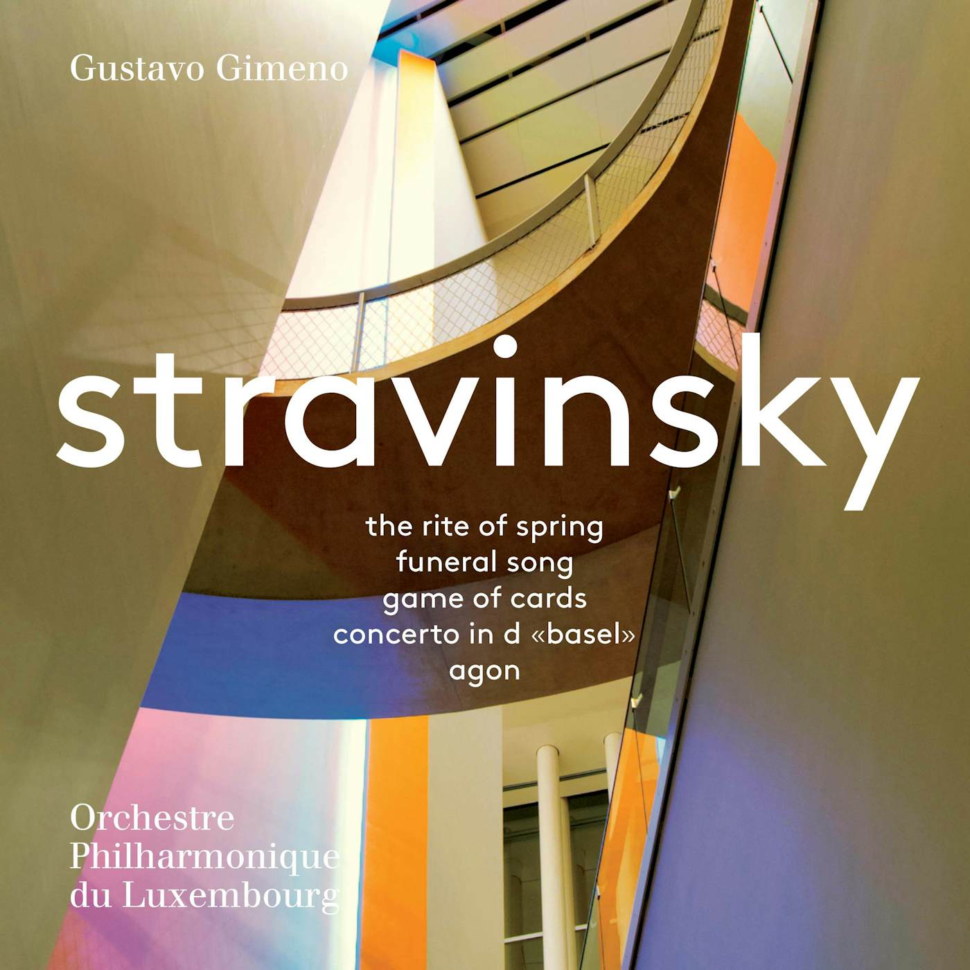 Igor Stravinsky RITE OF SPRING / FUNERAL SONG / JEU DE CARTES CD