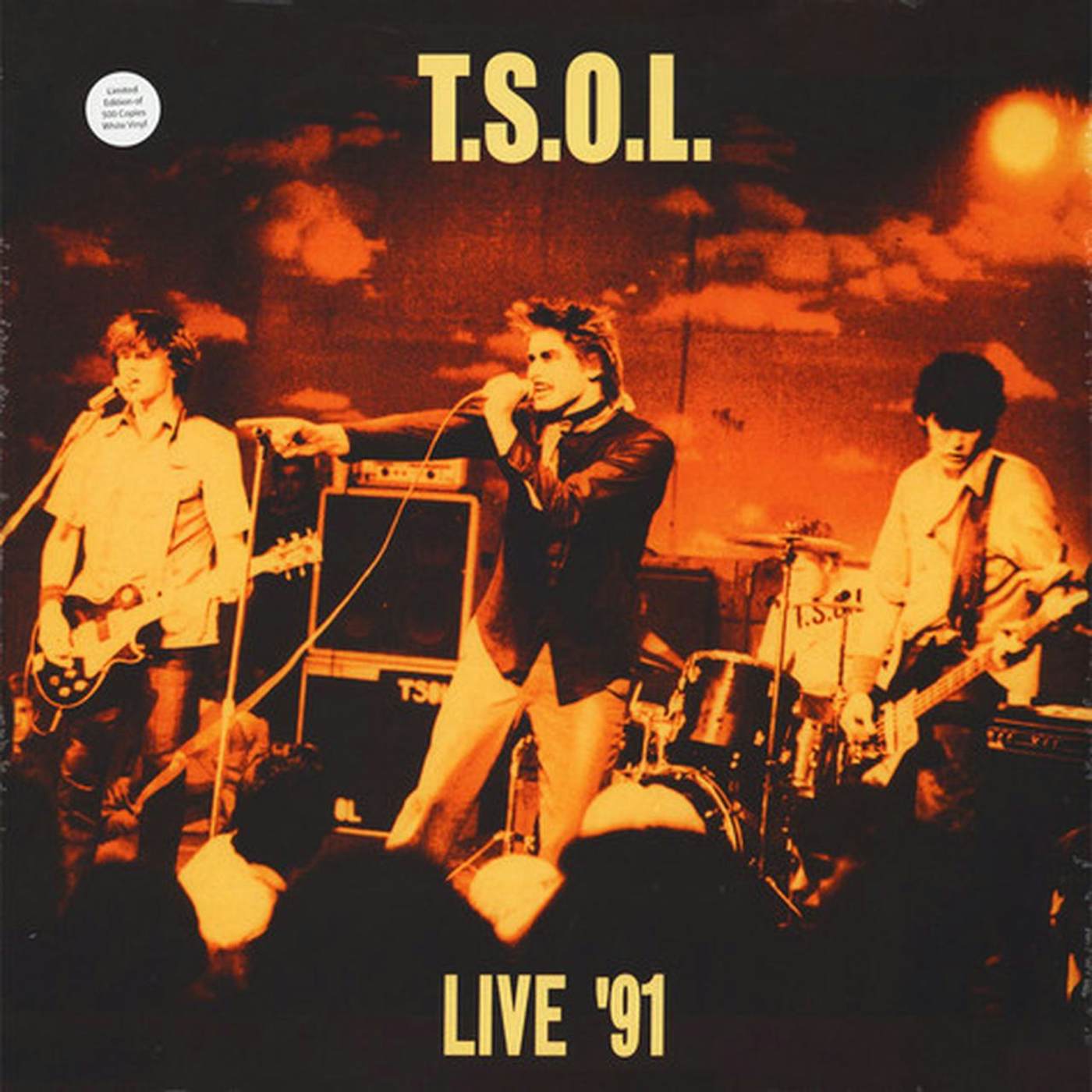 T.S.O.L. LIVE '91 Vinyl Record