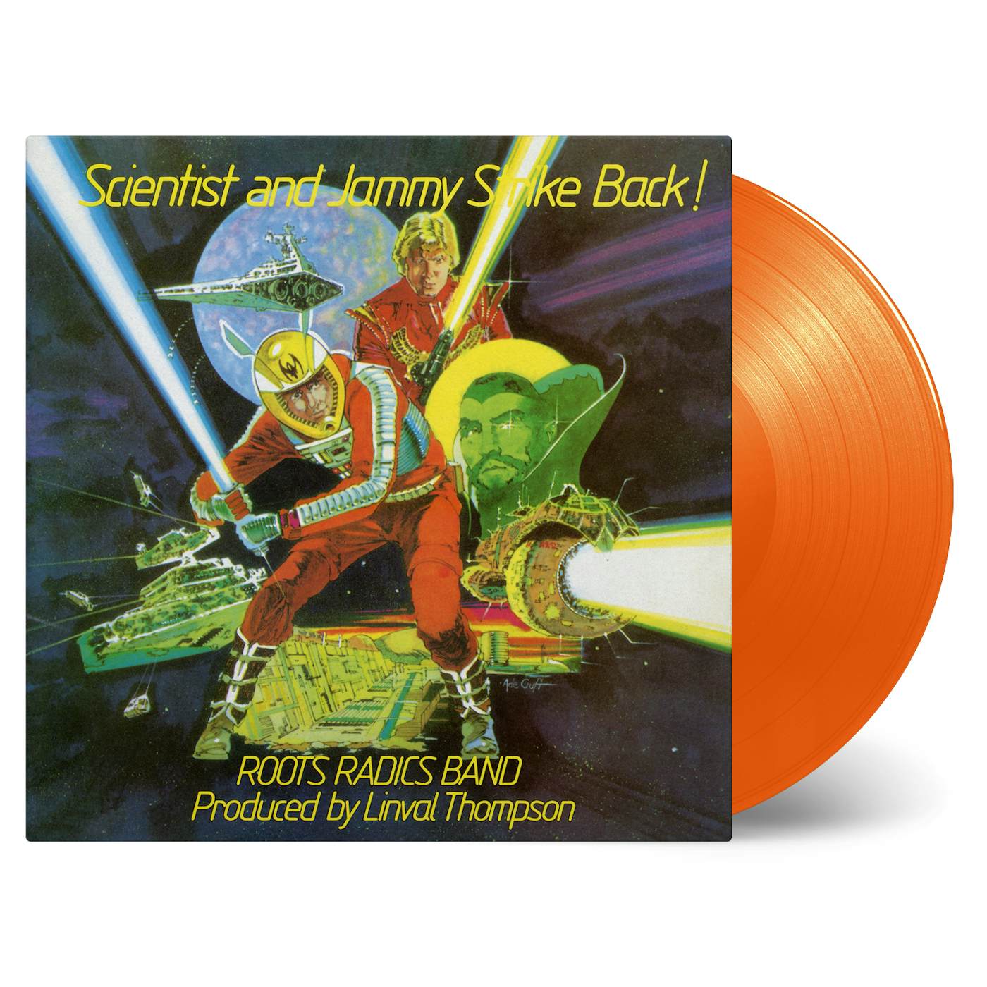 SCIENTIST & PRINCE JAMMY STRIKE BACK! - Limited Edition 180 Gram Orange Colored Vinyl Record