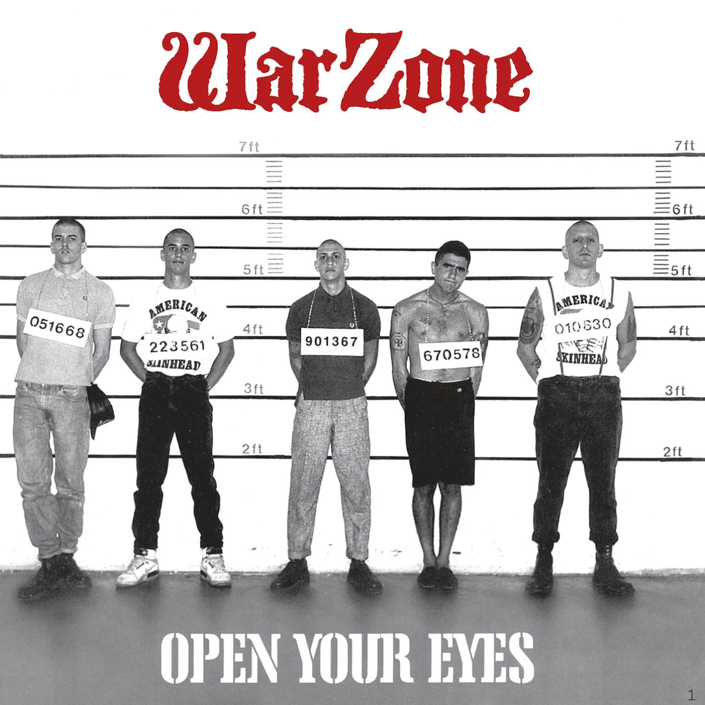 Warzone OPEN YOUR EYES CD