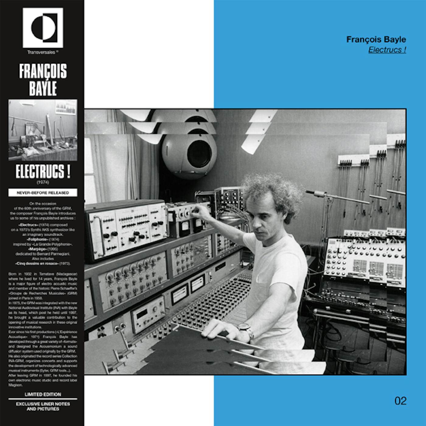 François Bayle ELECTRUCS Vinyl Record
