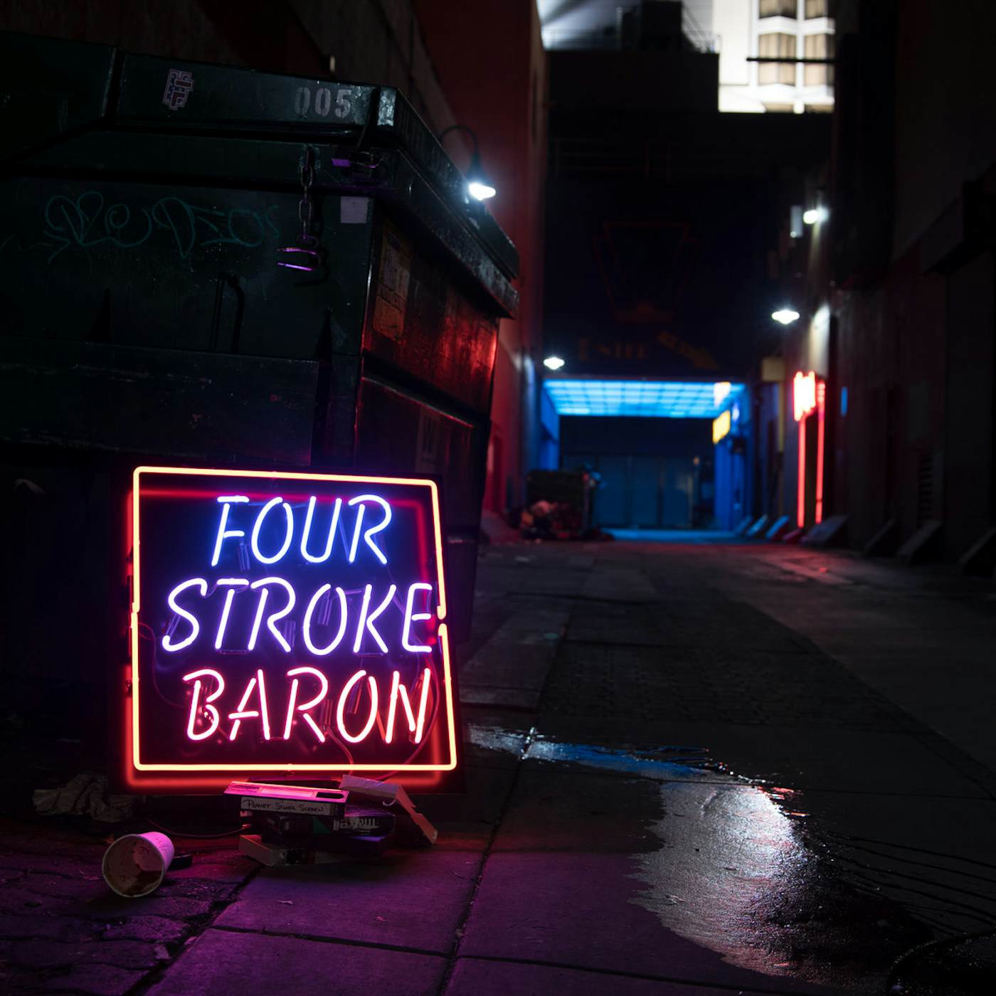 Four Stroke Baron Planet Silver Screen Vinyl Record