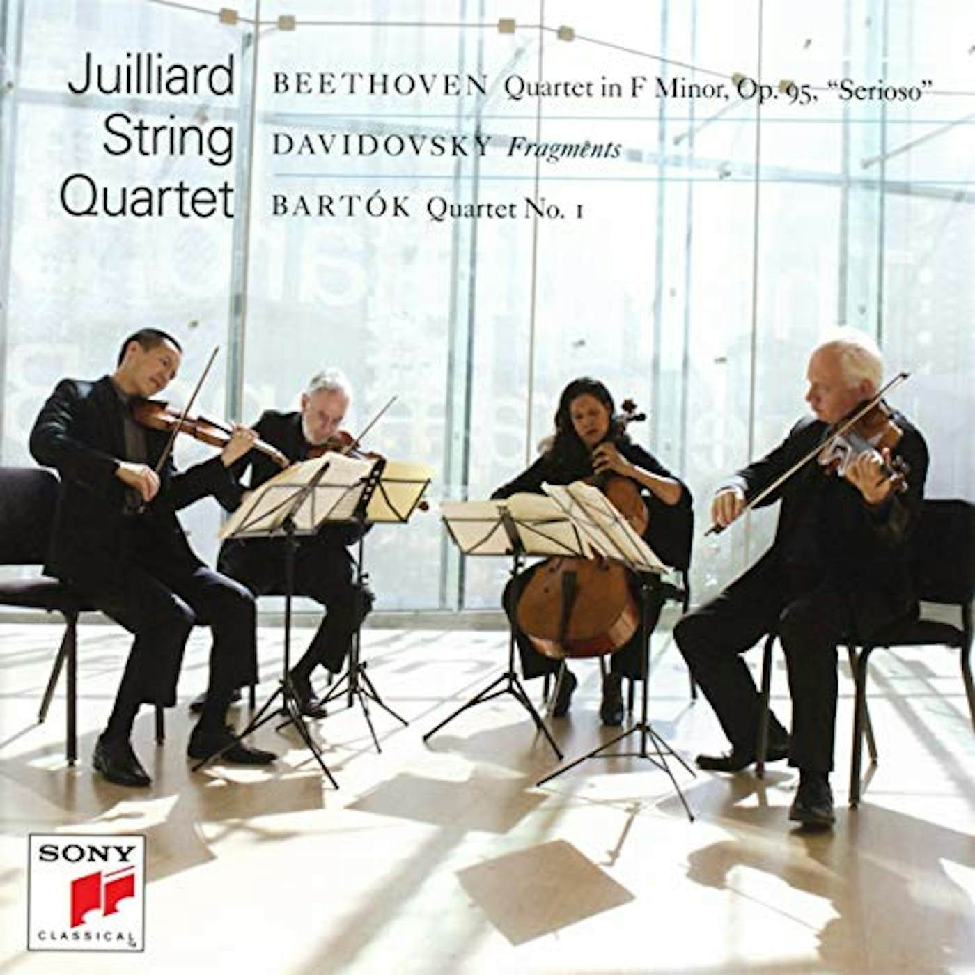 Juilliard String Quartet BEETHOVEN / DAVIDOVSKY / BARTOK CD
