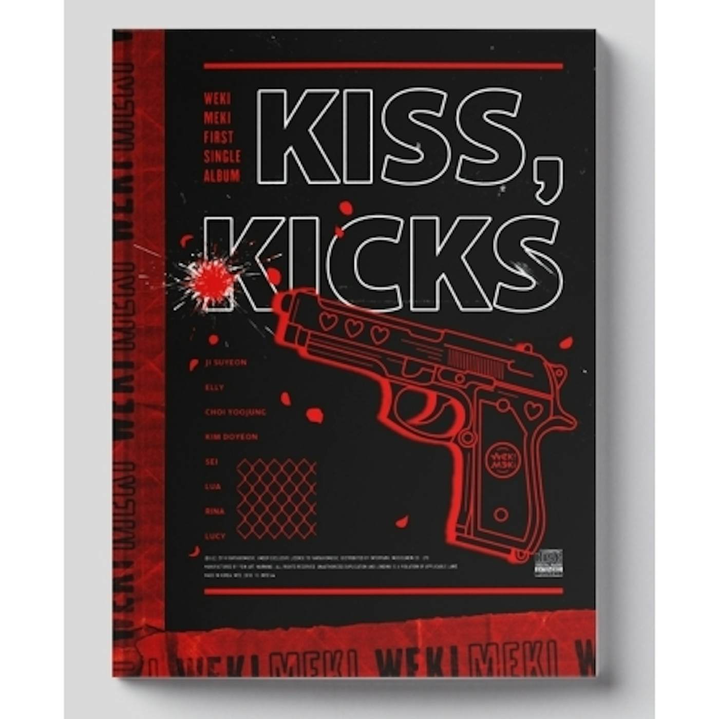 Weki Meki KISS KICKS (KICKS VERSION) CD