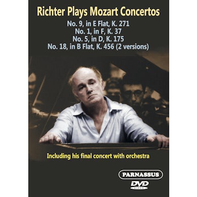 Sviatoslav Richter RICHTER PLAYS MOZART CONCERTOS DVD