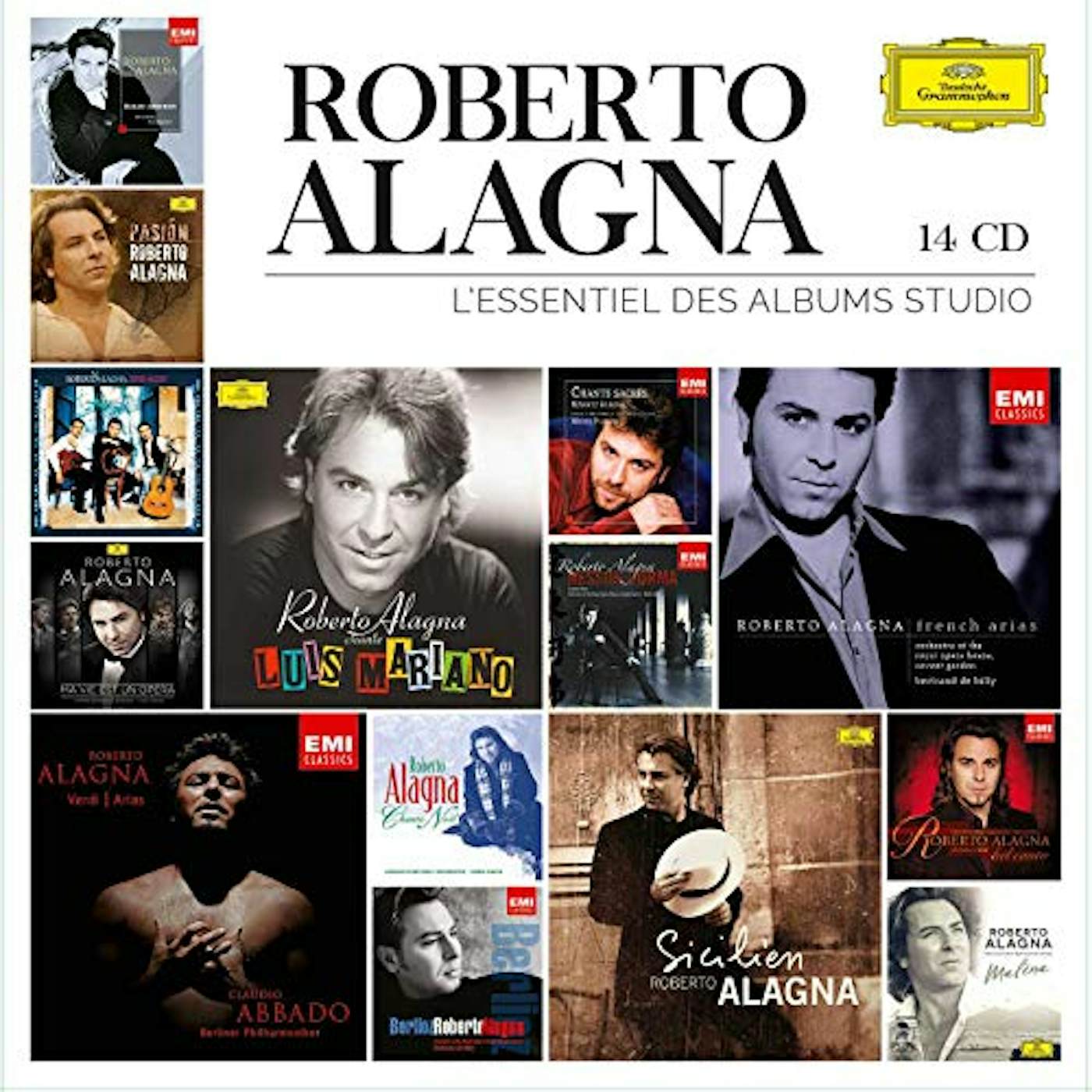 Roberto Alagna L'ESSENTIEL DES ALBUMS STUDIO CD