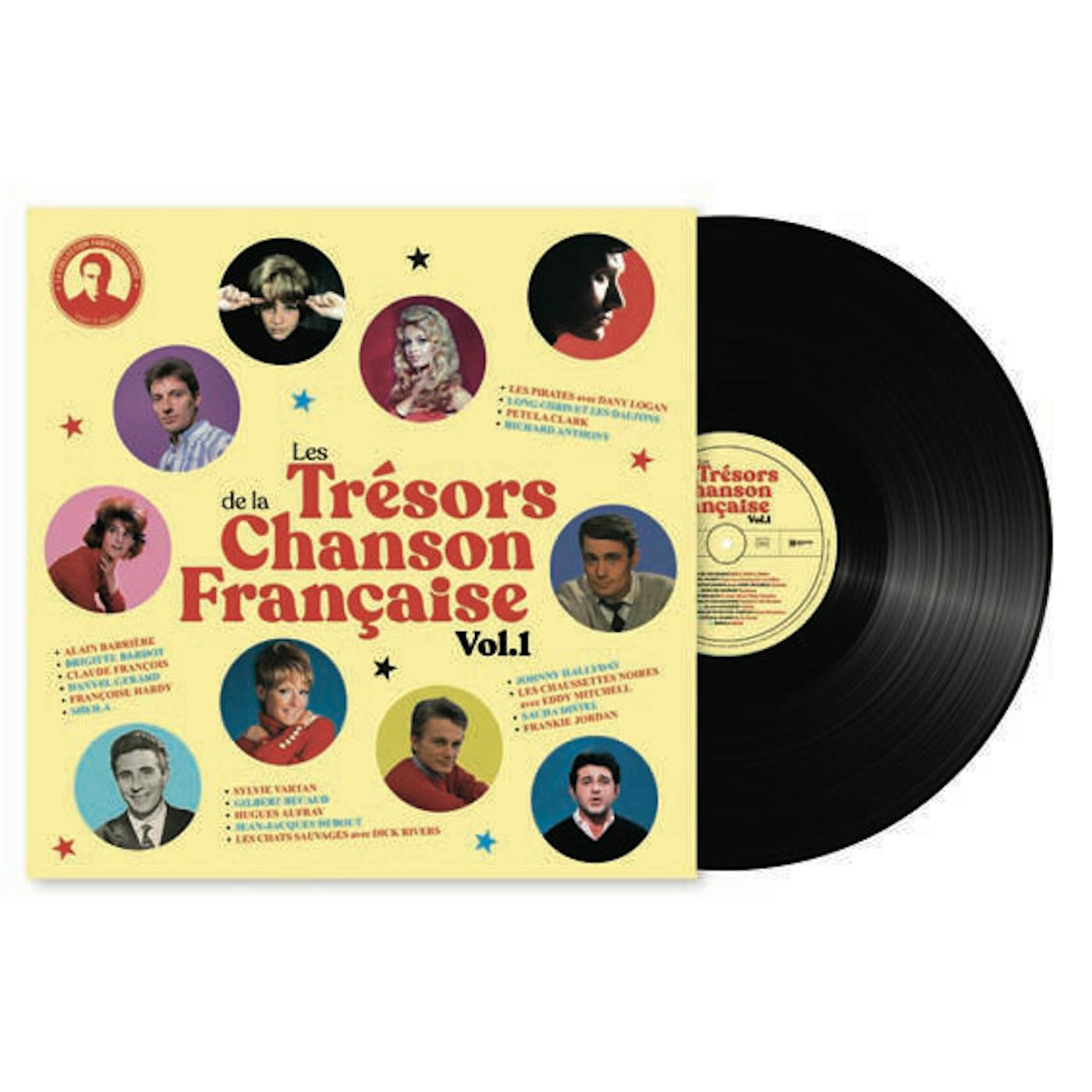 Fabien Lecoeuvre LES TRESORS DE LA CHANSON FRANCAISE VOL 1 Vinyl Record