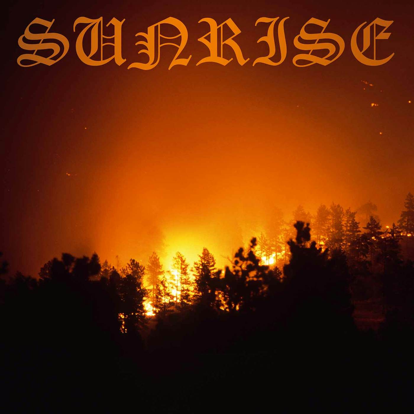 Professor Black SUNRISE (ORANGE VINYL) Vinyl Record