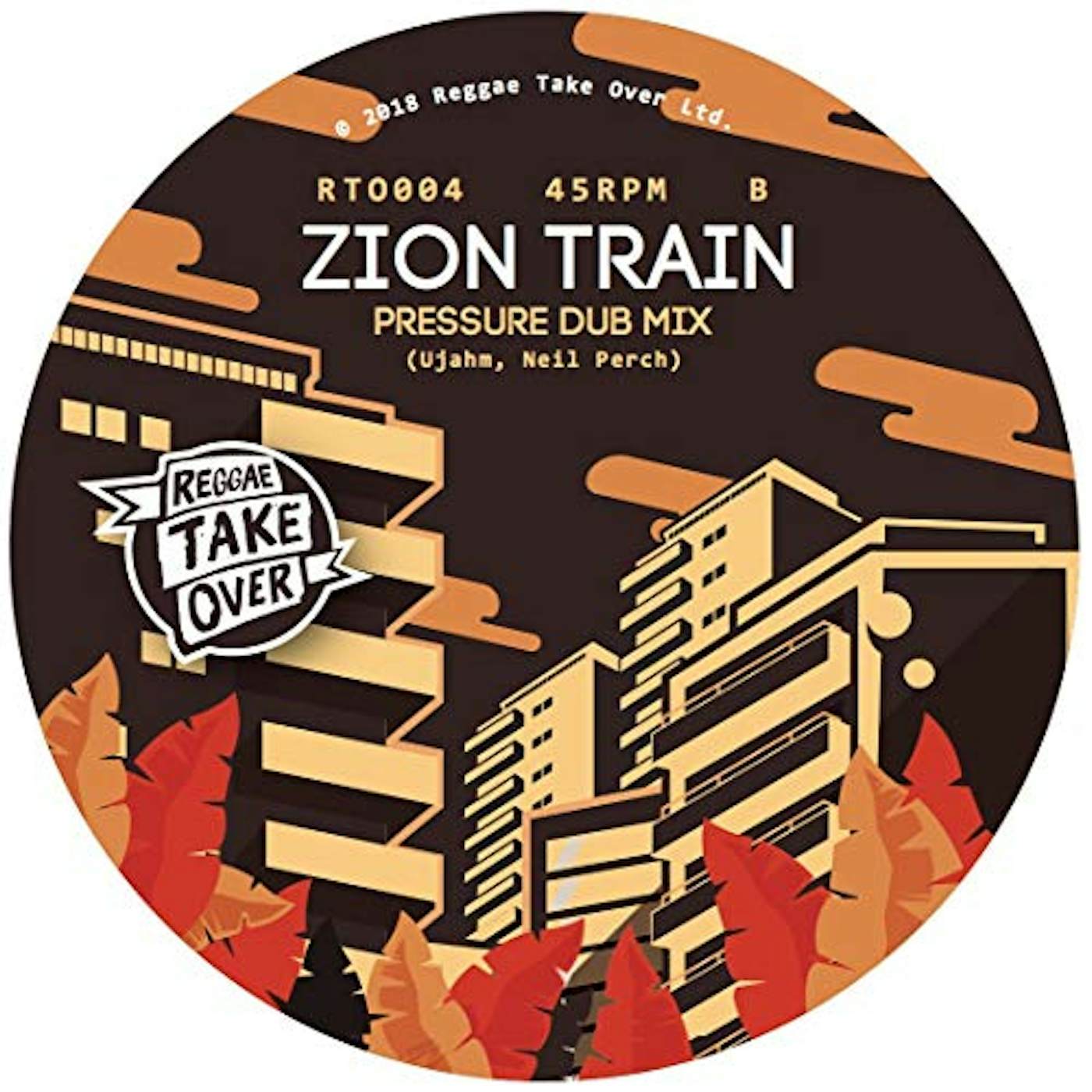 Ujahm & Zion Train PRESSURE Vinyl Record