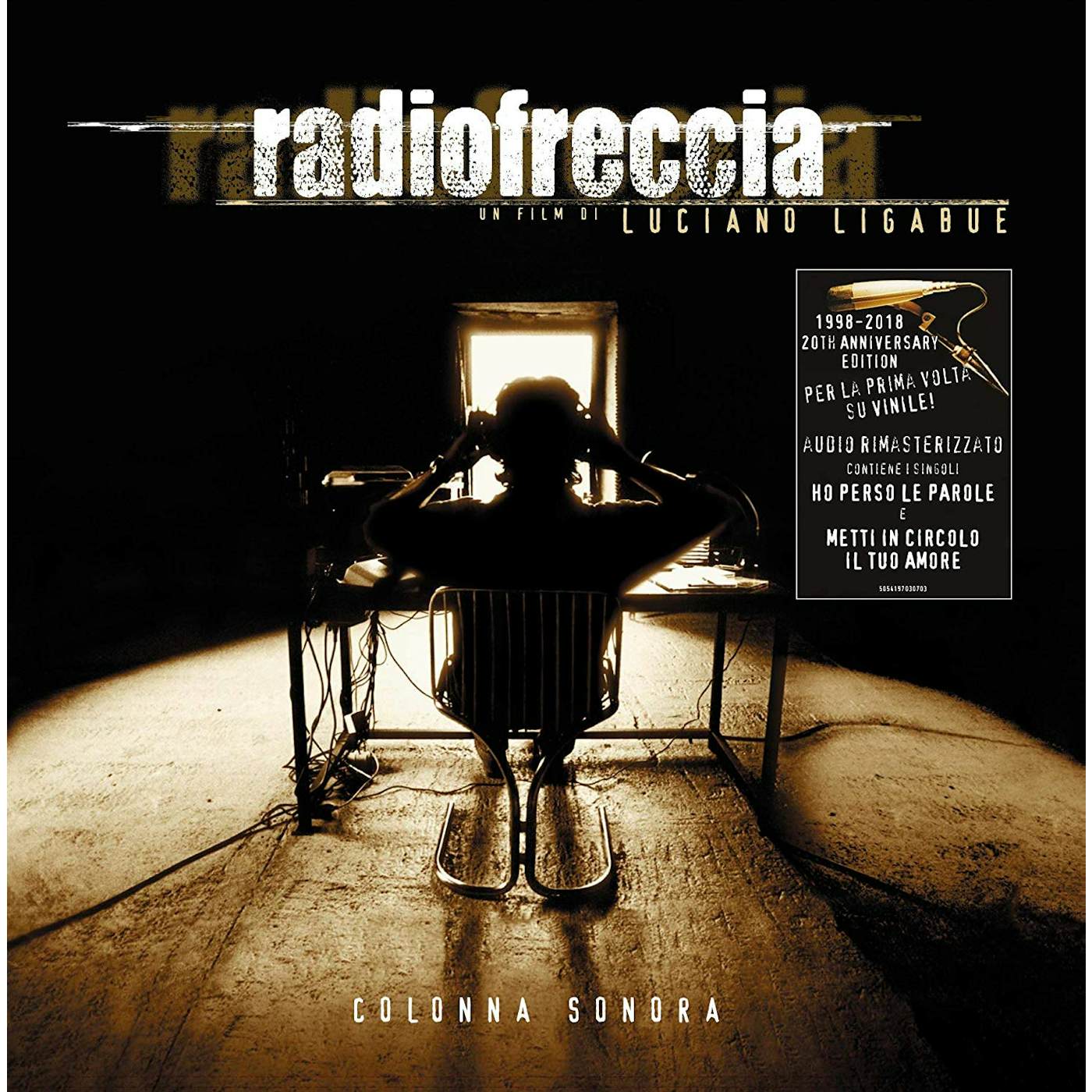 Ligabue RADIOFRECCIA: XX ANNIVERSARY / Original Soundtrack Vinyl Record