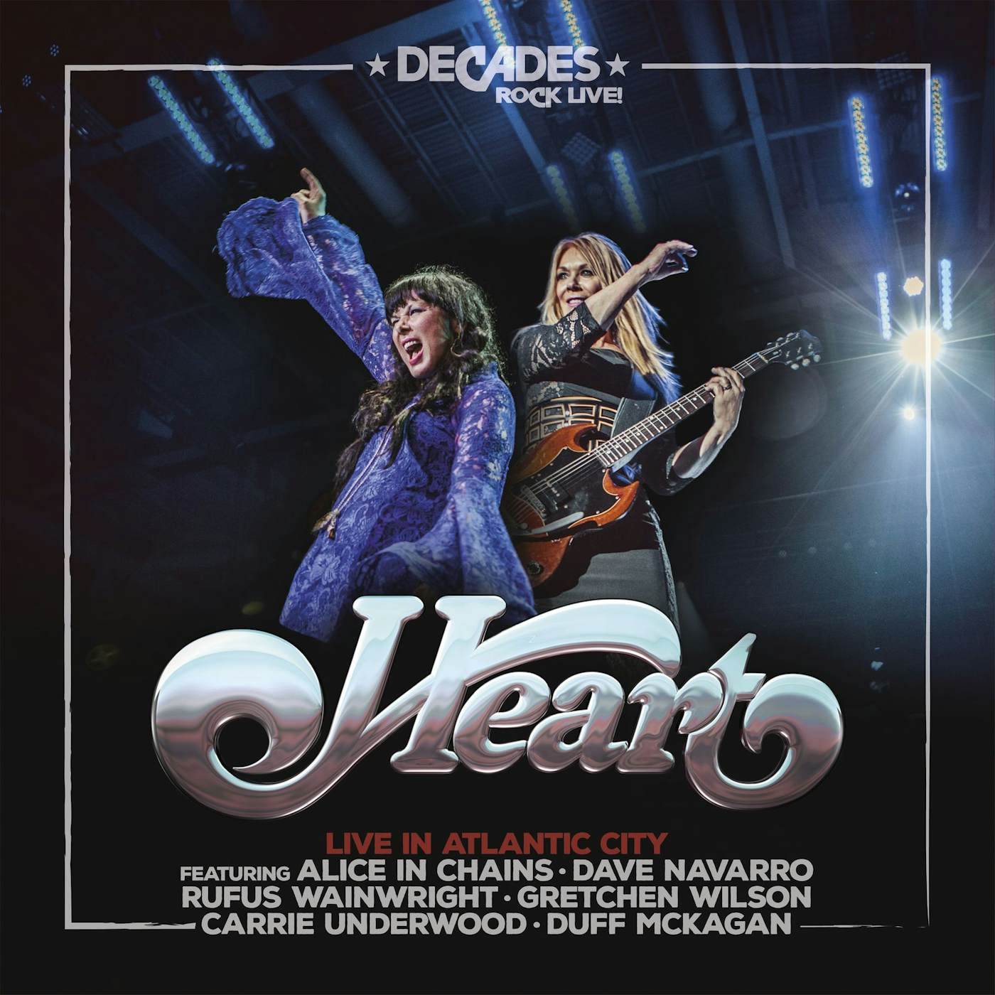 Heart Live in Atlantic City Vinyl Record
