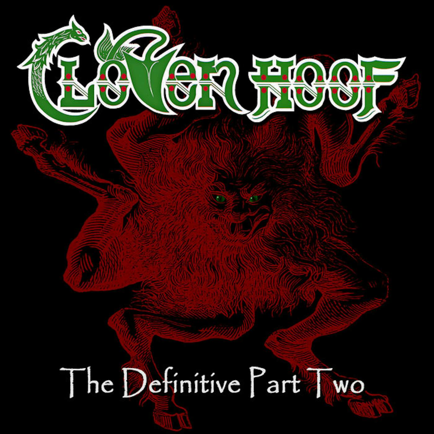 Cloven Hoof DEFINITIVE PART TWO (OXBLOOD VINYL) Vinyl Record