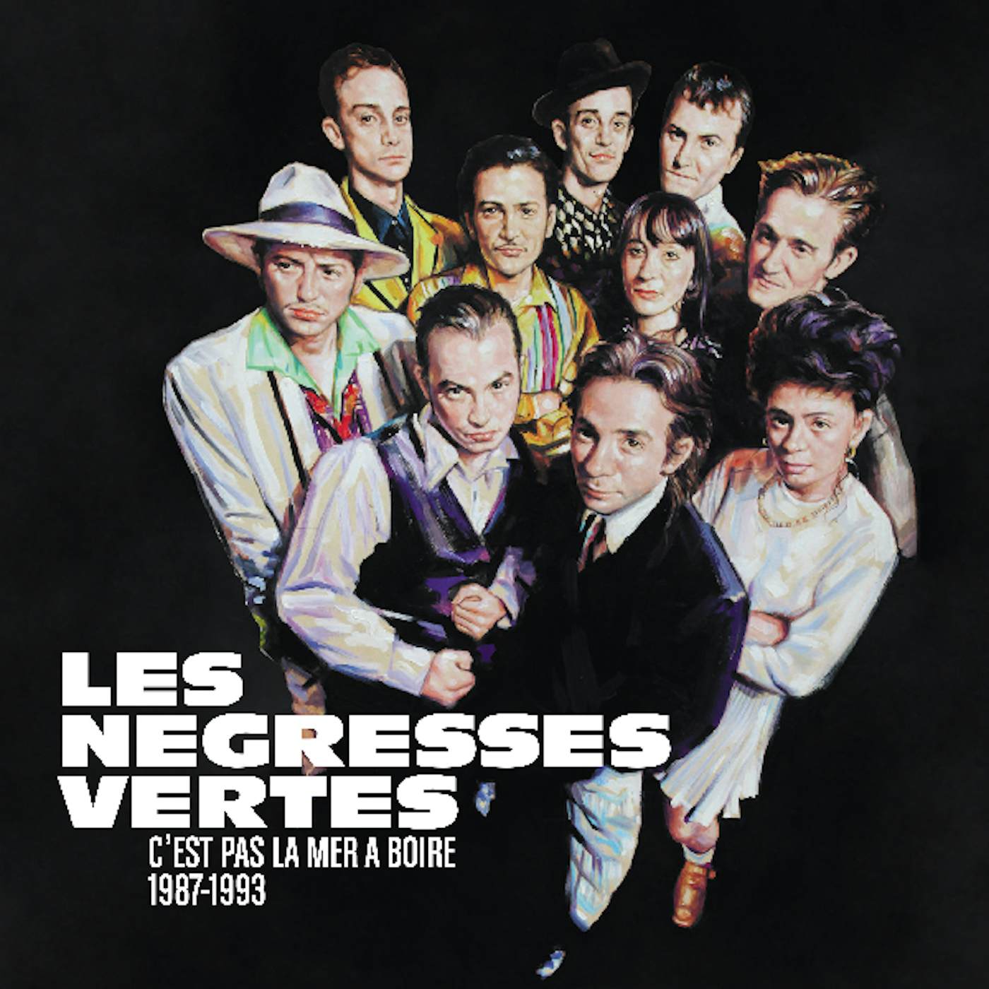 Les Négresses Vertes C'EST PAS LA MER A BOIRE (1987-1993) CD