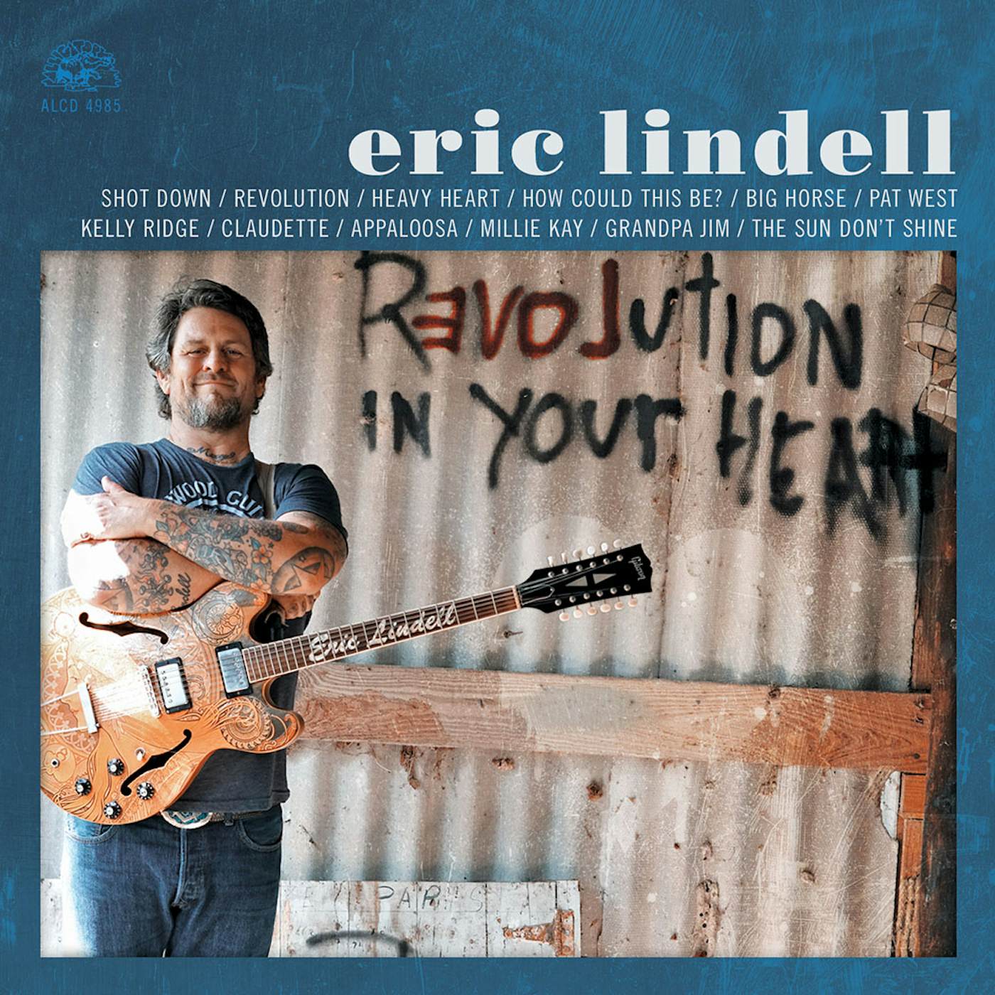 Eric Lindell REVOLUTION IN YOUR HEART Vinyl Record