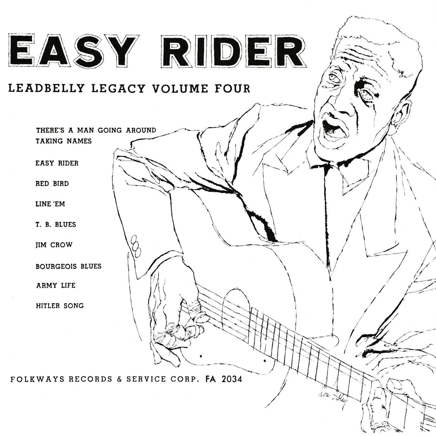 Leadbelly Easy Rider Vinyl Record
