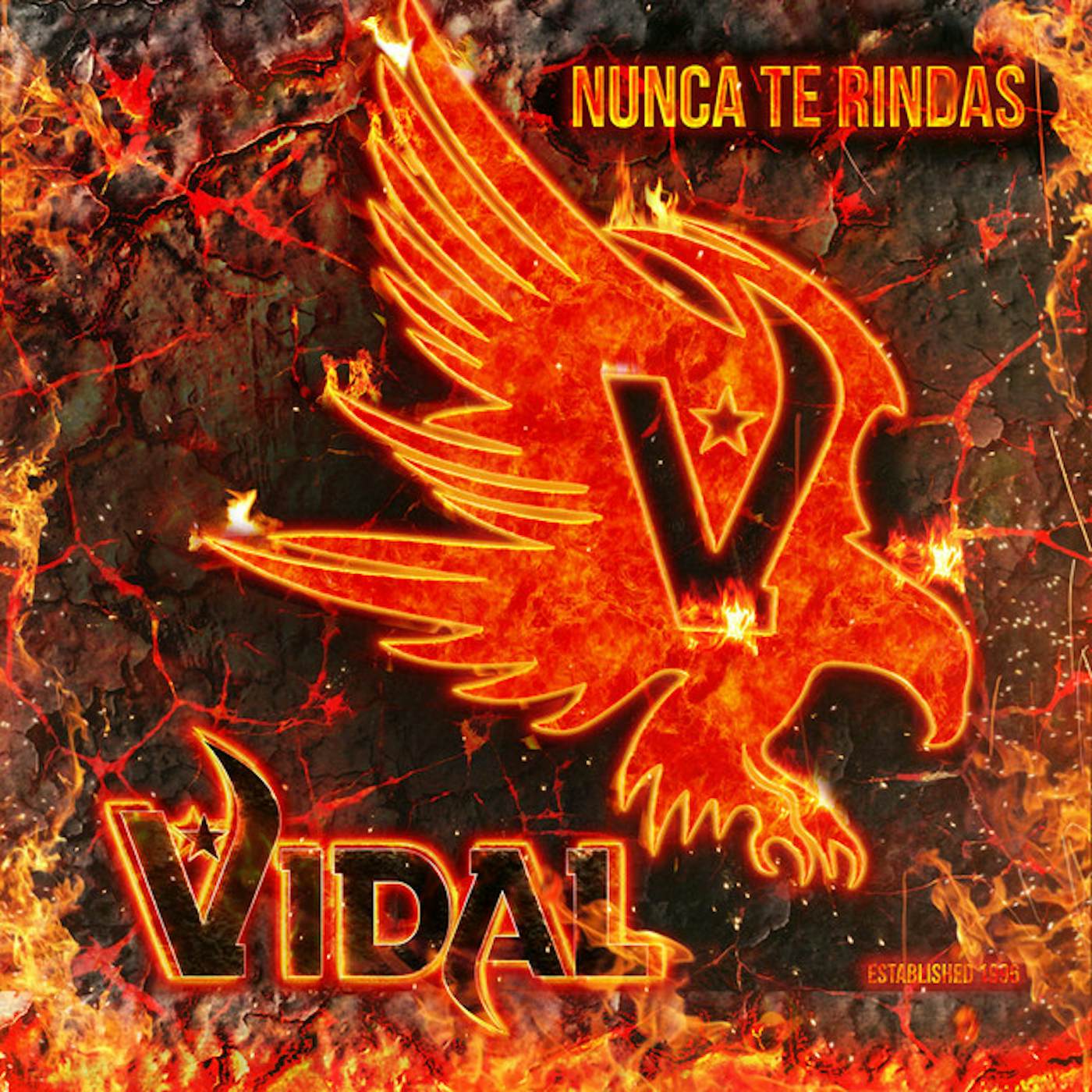 Vidal NUNCA TE RINDAS CD