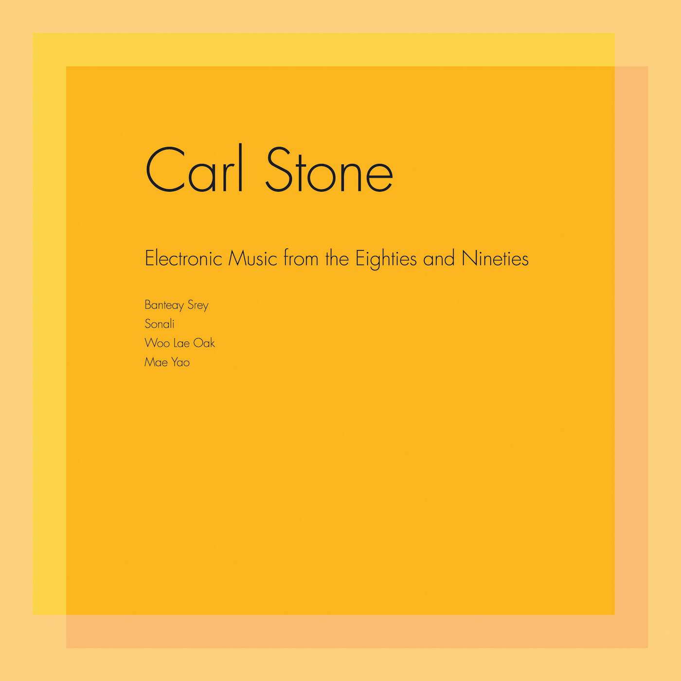 Carl Stone Electronic Music from the Eighties and Nineties Vinyl Record