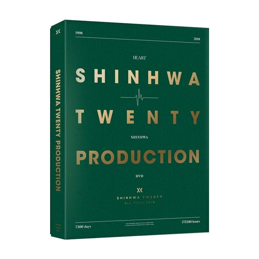 SHINHWA 20TH ANNIVERSARY PRODUCTION DVD