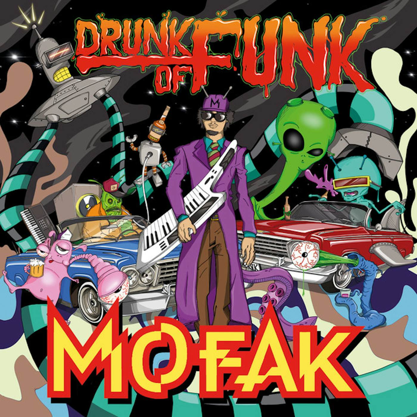 Mofak Drunk of Funk Vinyl Record