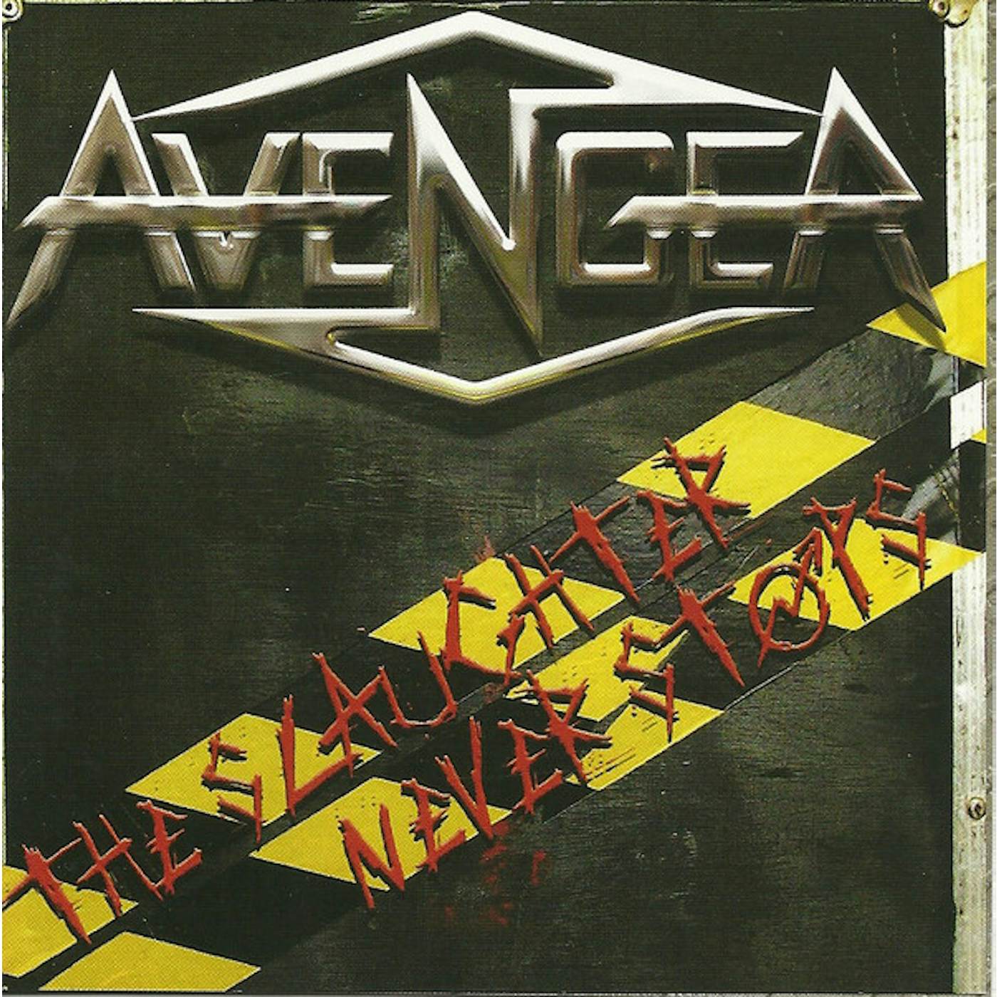Avenger SLAUGHTER NEVER STOPS Vinyl Record