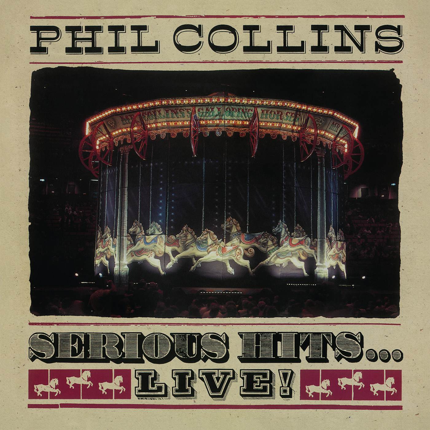 Phil Collins SERIOUS HITS LIVE Vinyl Record