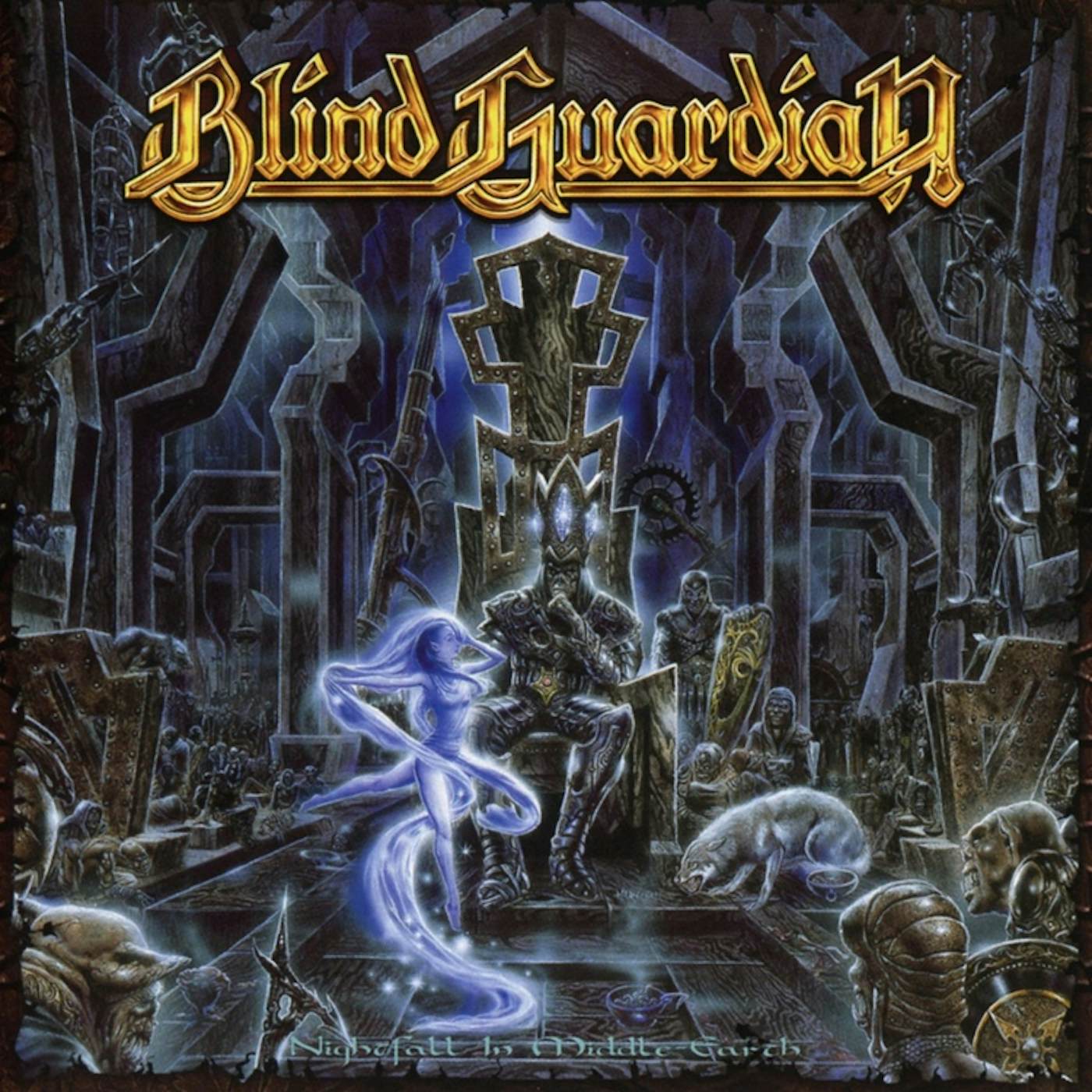 Blind Guardian NIGHTFALL IN MIDDLE EARTH (REMIX & REMASTERED) CD