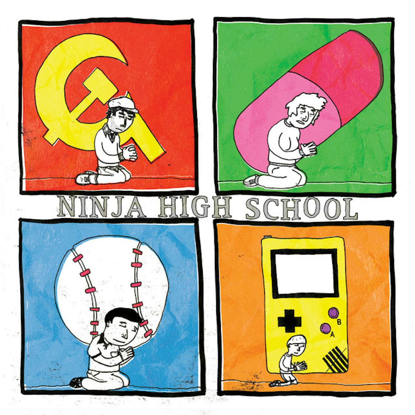 Ninja High School Young Adults Against Suicide Vinyl Record