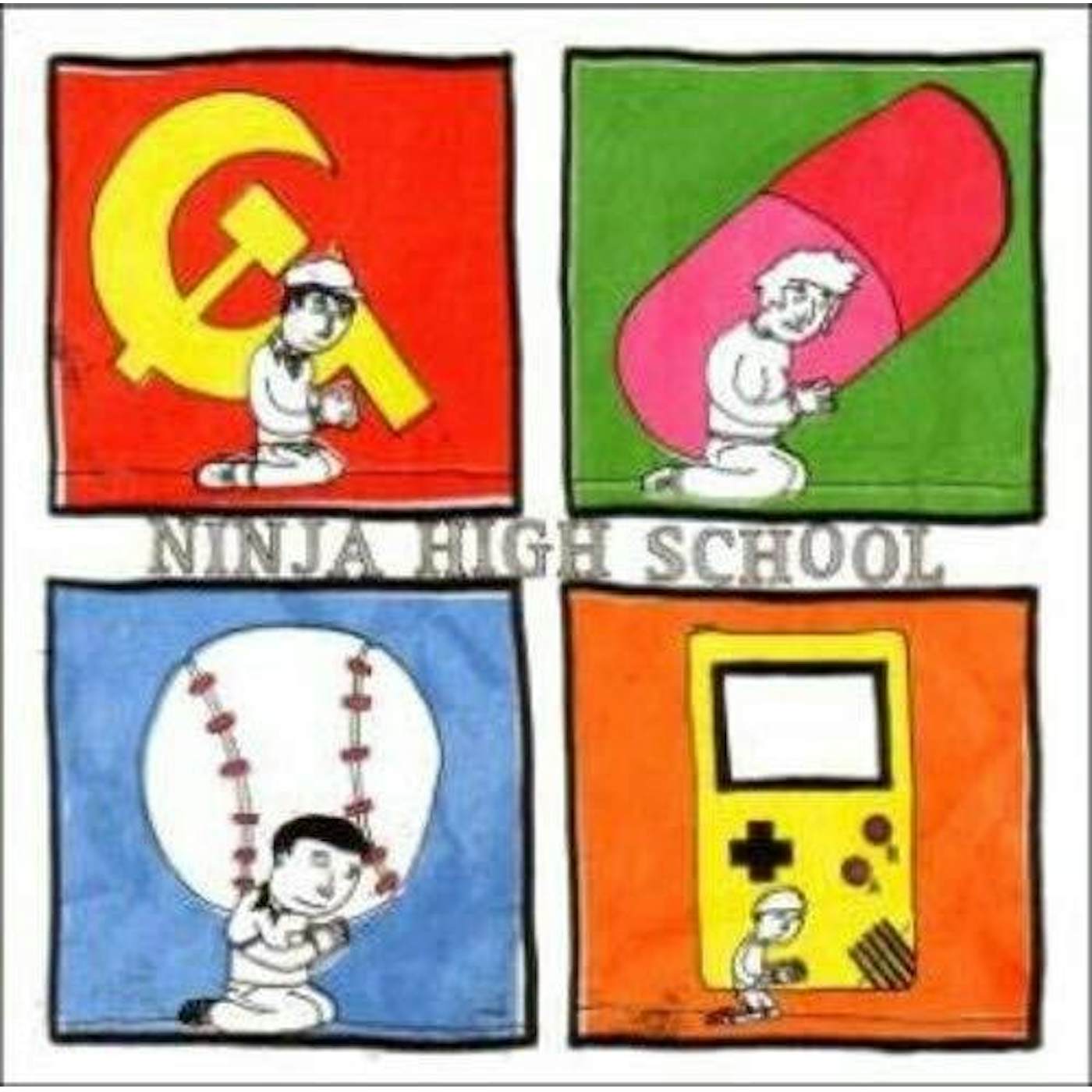 Ninja High School Young Adults Against Suicide Vinyl Record