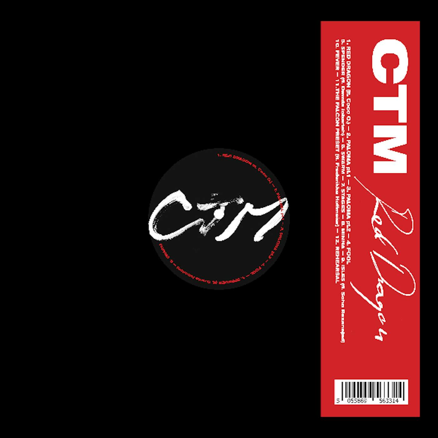 CTM Red Dragon Vinyl Record