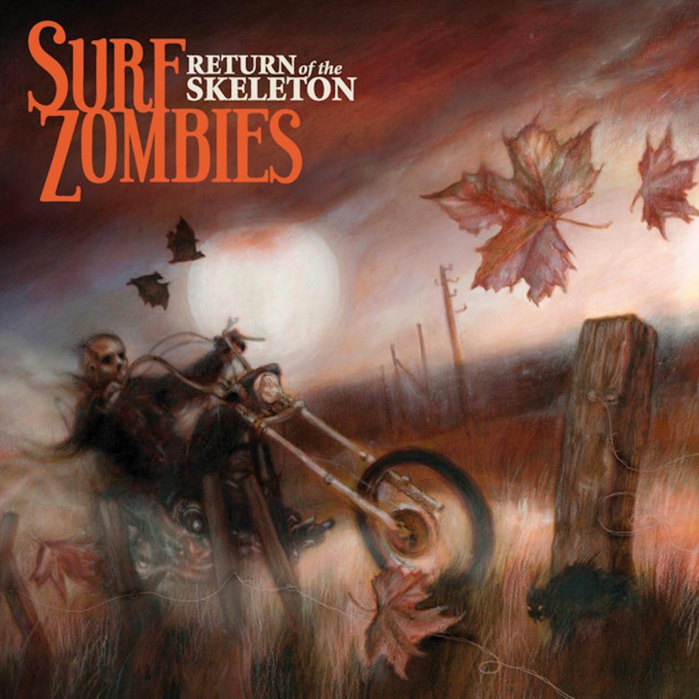 The Surf Zombies RETURN OF THE SKELETON CD
