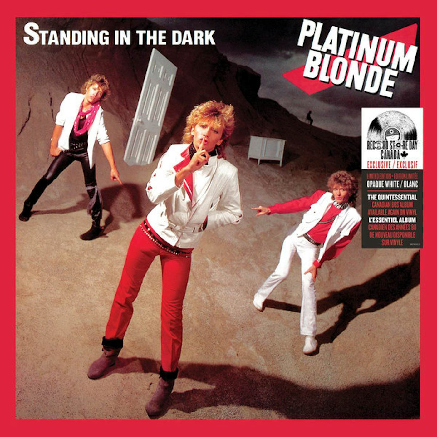 Platinum Blonde Standing In The Dark Vinyl Record