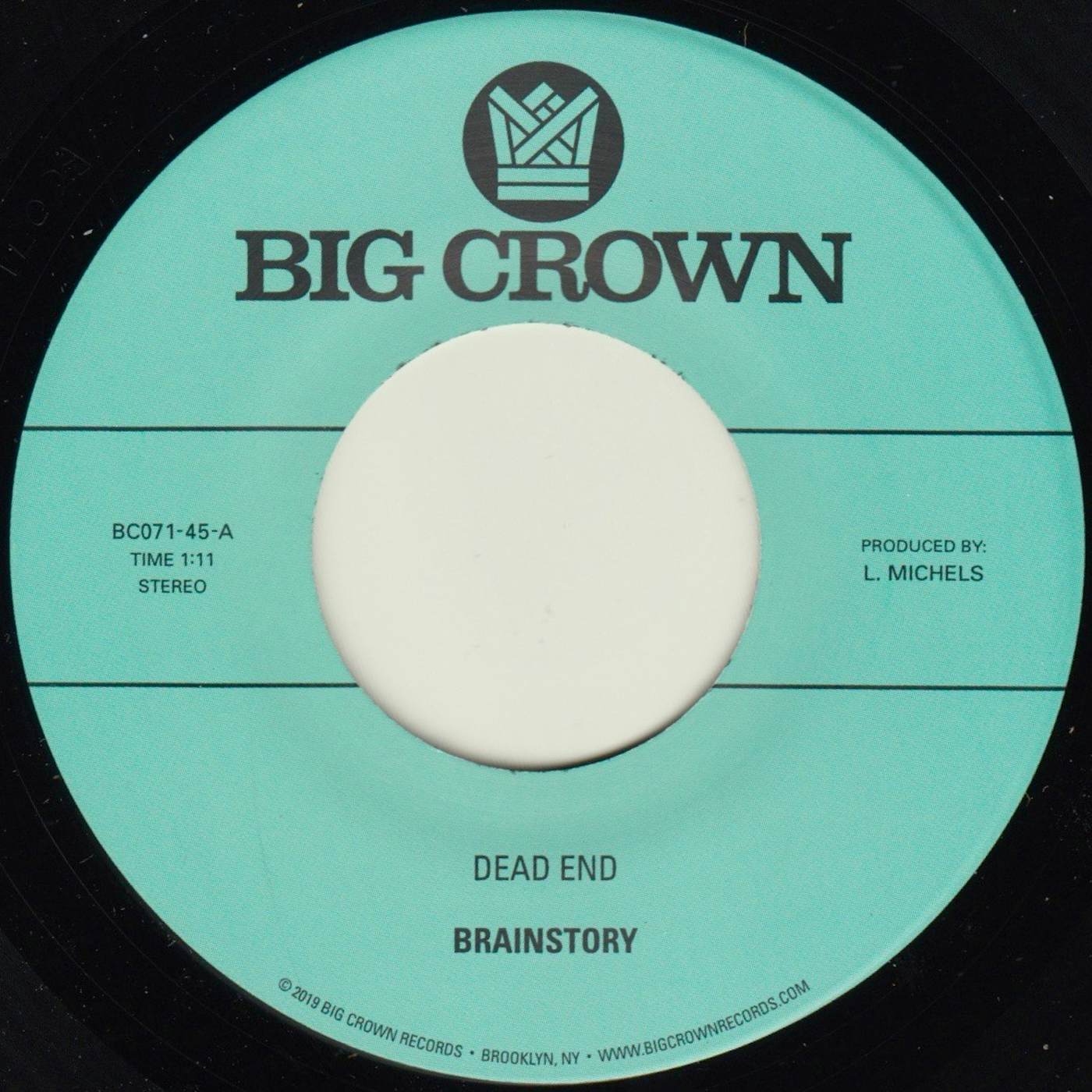 Brainstory DEAD END / MNEMOPHOBIA Vinyl Record