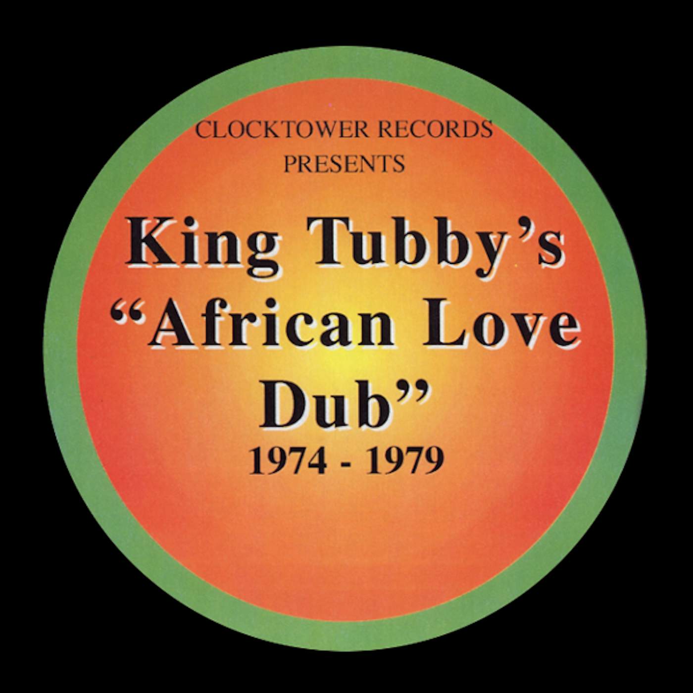 King Tubby AFRICAN LOVE DUB 1974-1979 CD