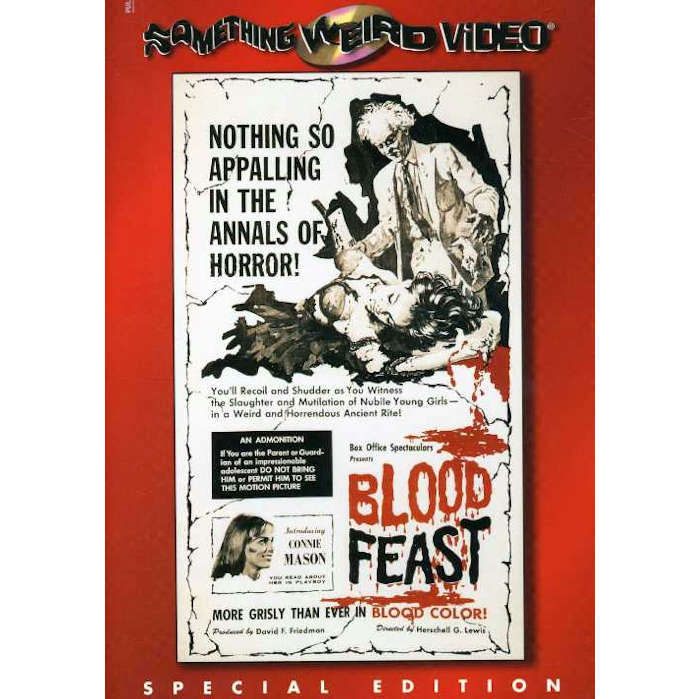 BLOOD FEAST DVD