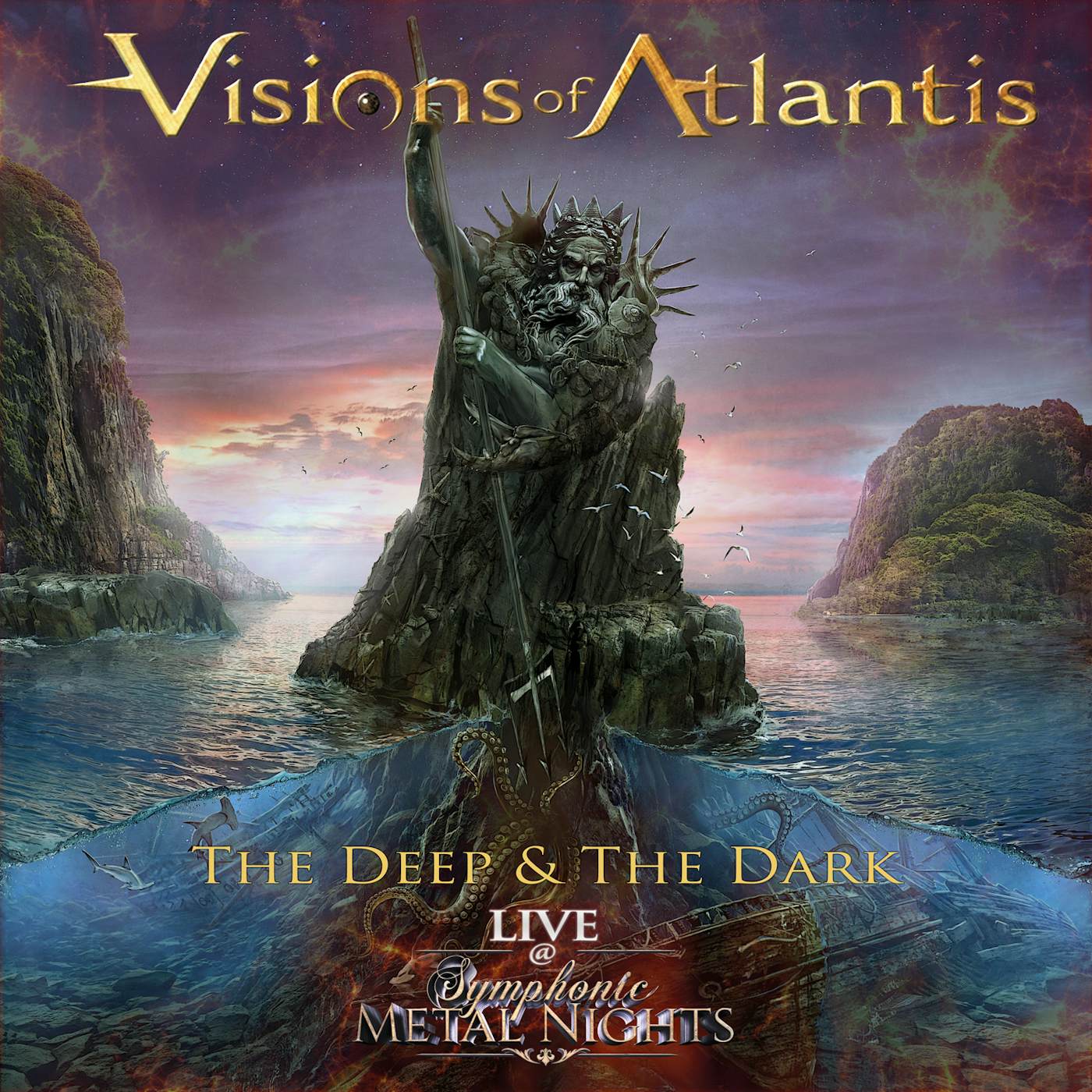 Visions of Atlantis DEEP & THE DARK - LIVE @ SYMPHONIC METAL NIGHTS CD