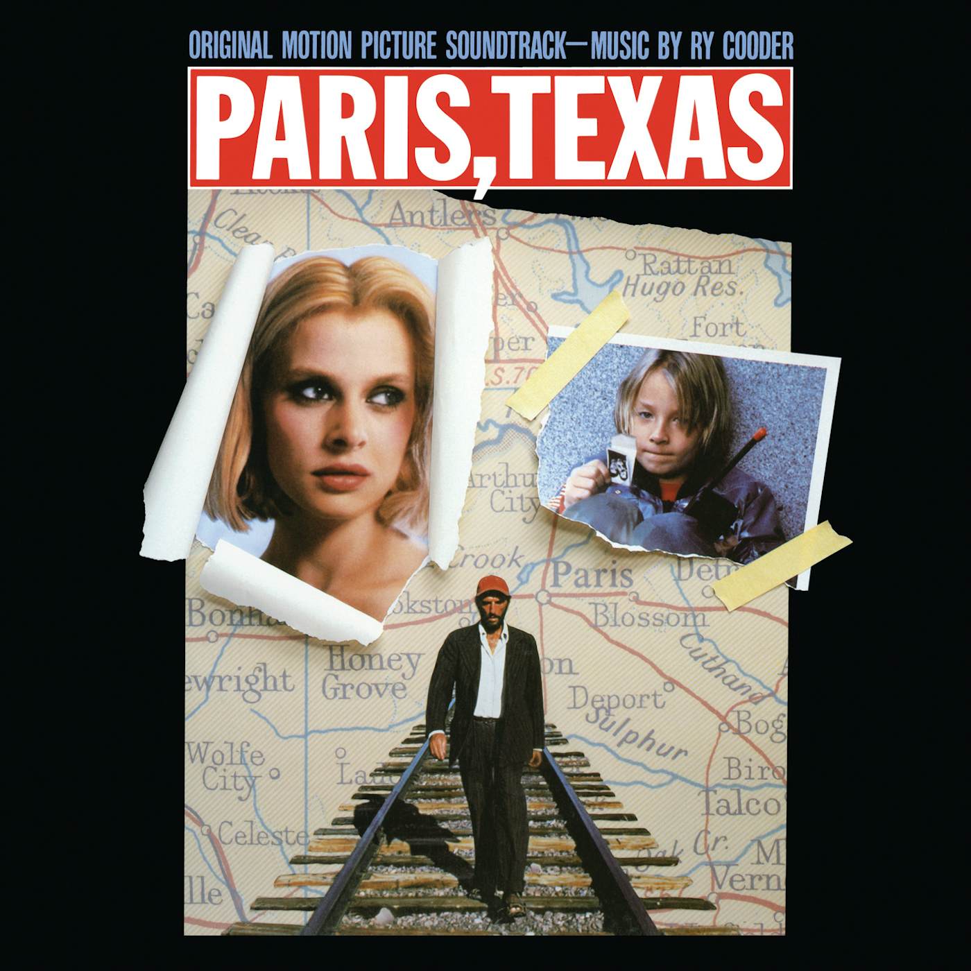 Ry Cooder PARIS TEXAS: ORIGINAL MOTION PICTURE SOUNDTRACK Vinyl Record