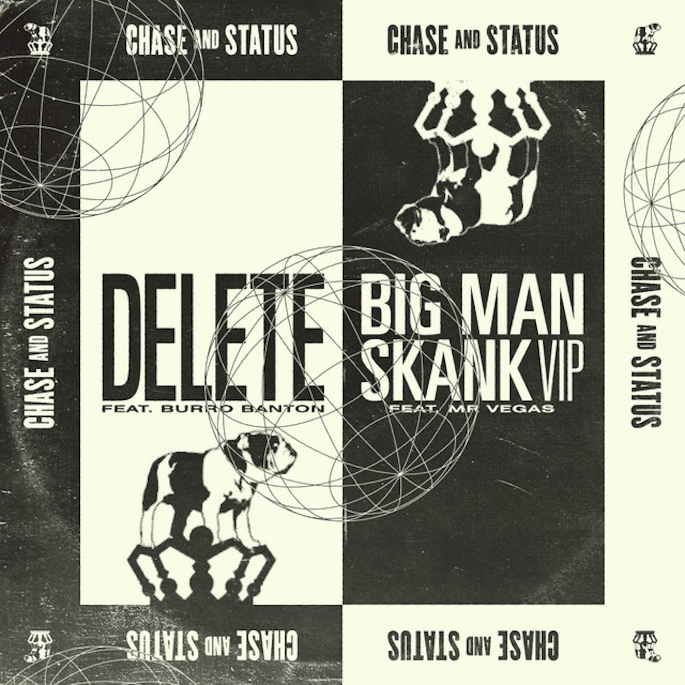 Chase & Status Delete / Big Man Skank (VIP) Vinyl Record