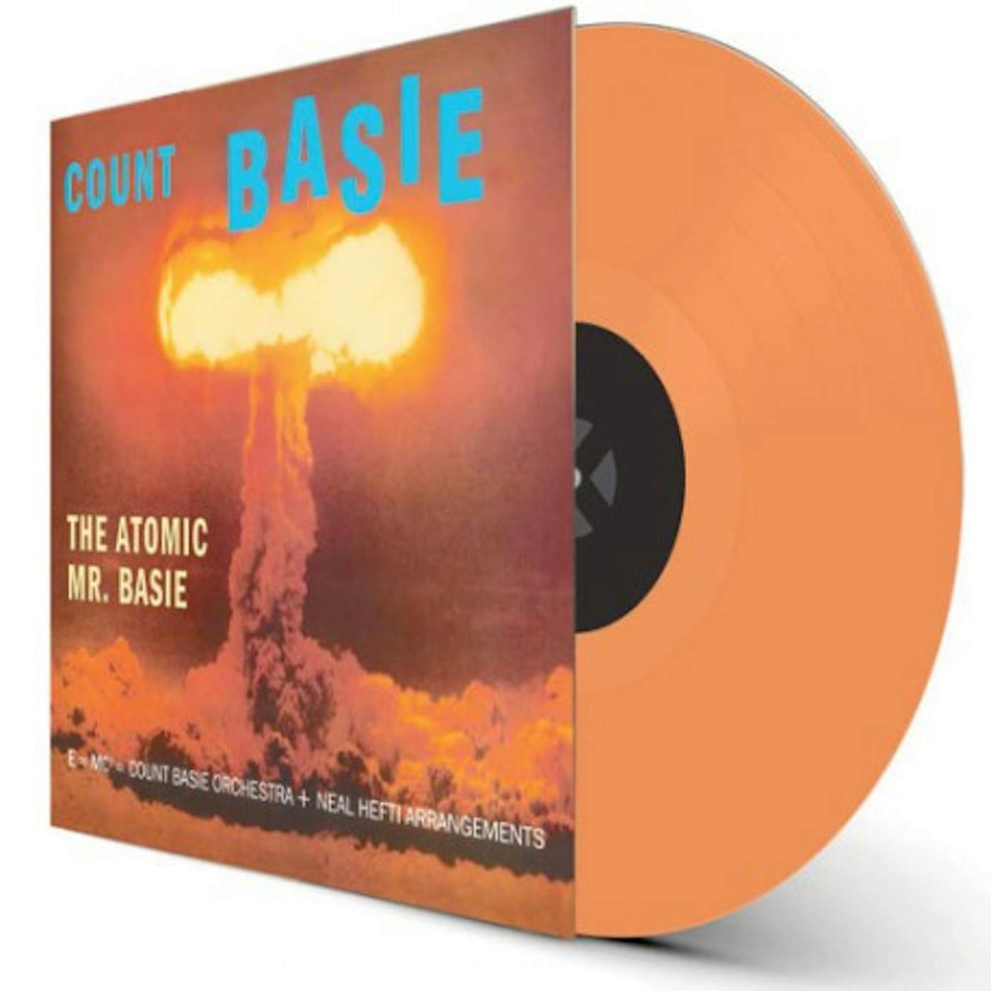 Count Basie ATOMIC MR BASIE Vinyl Record - Colored Vinyl, 180 Gram Pressing, Orange Vinyl, Spain Release