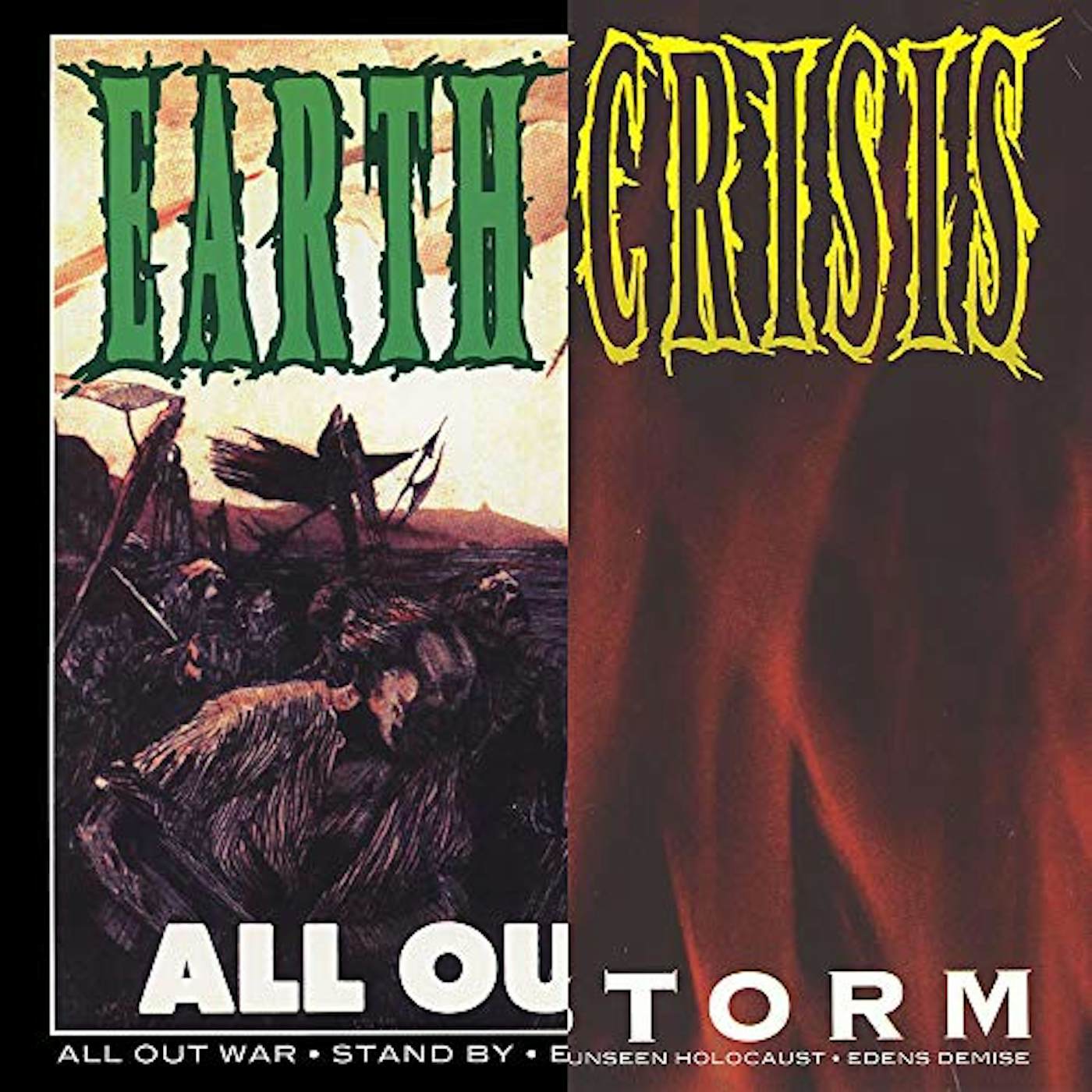 Earth Crisis All Out War / Firestorm Vinyl Record