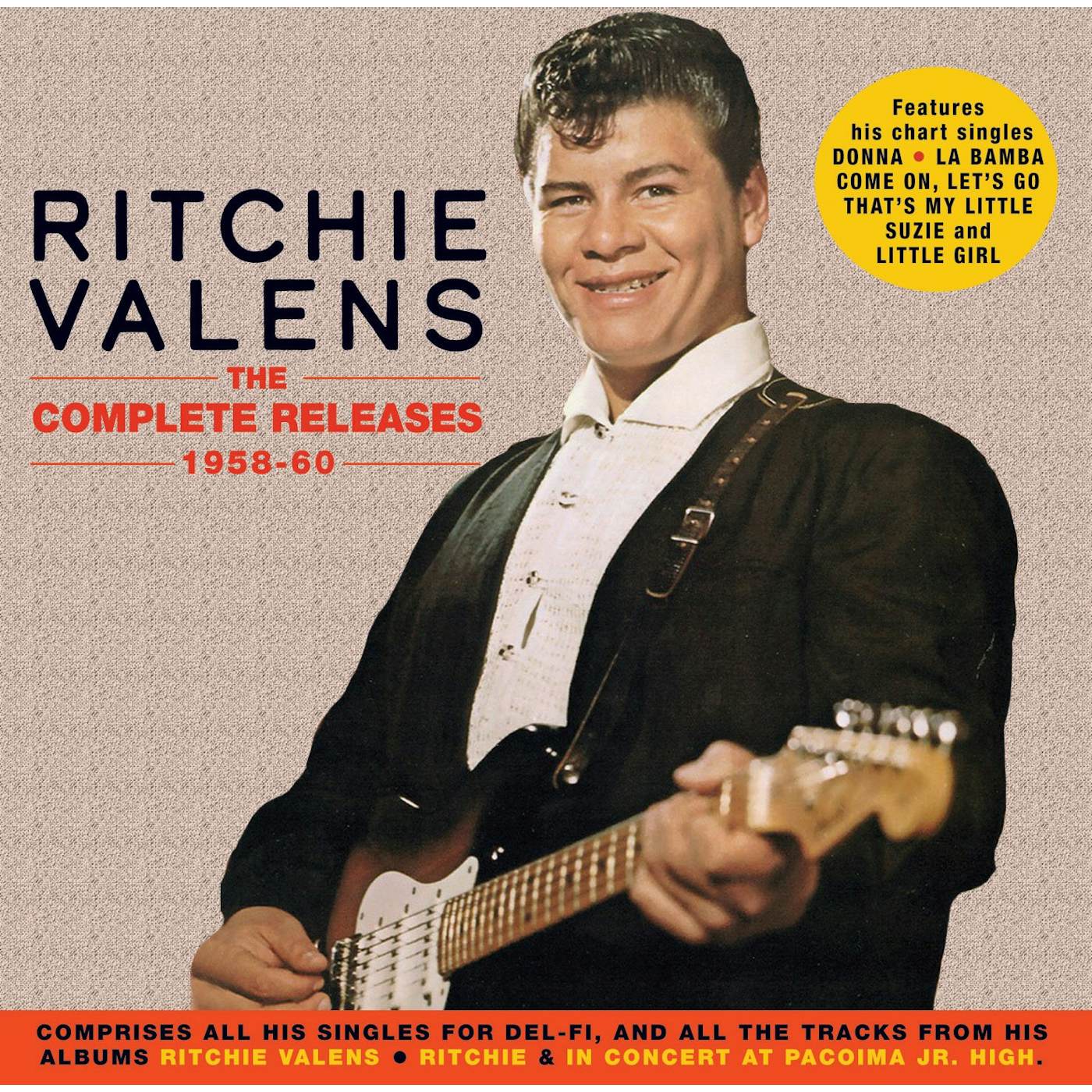 Ritchie Valens COMPLETE RELEASES 1958-60 CD