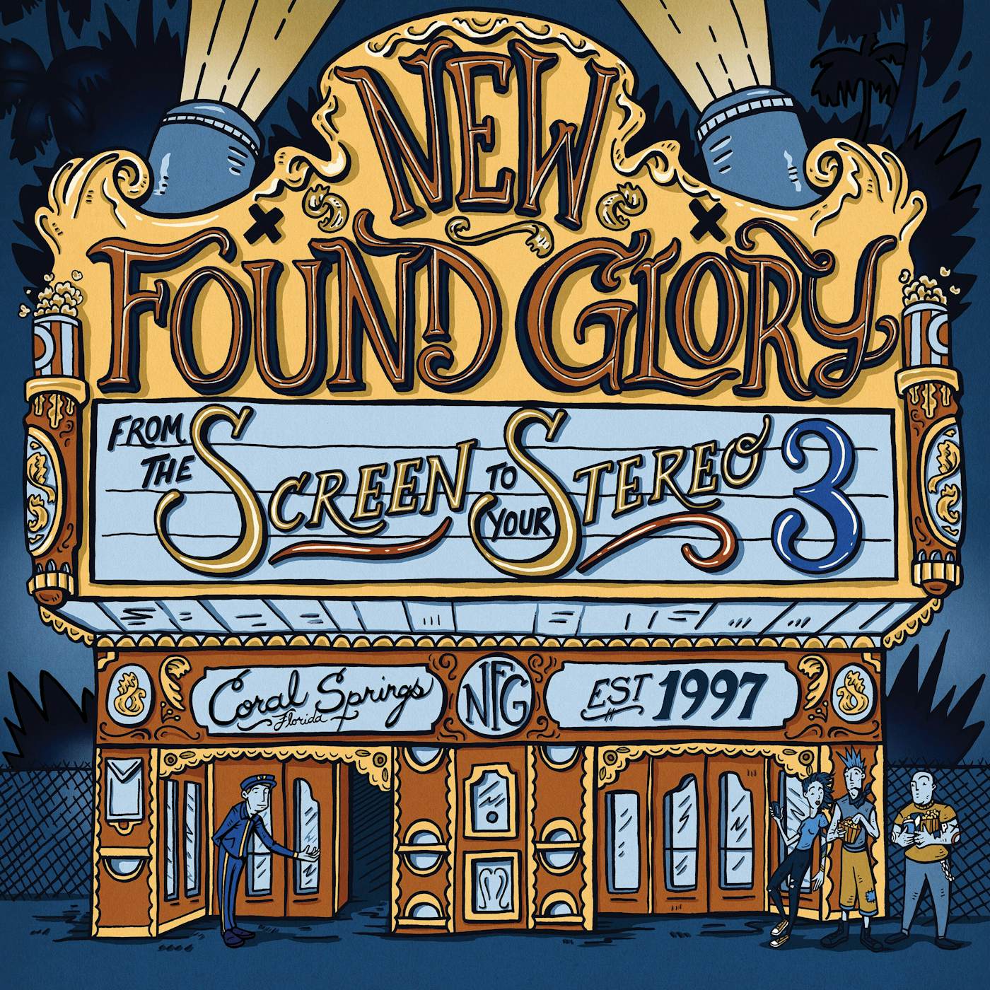 New Found Glory FROM THE SCREEN TO YOUR STEREO 3 CD