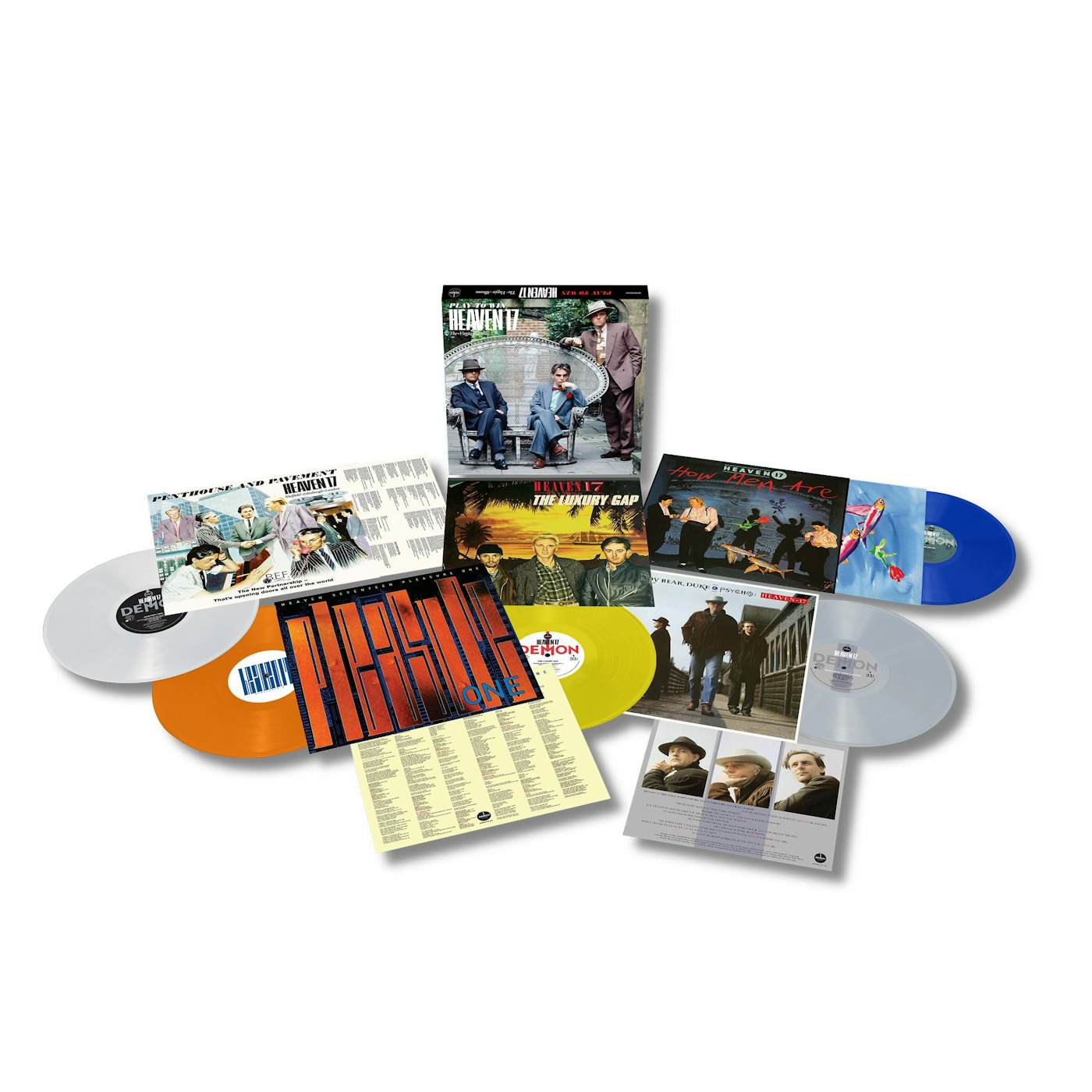 Heaven 17 PLAY TO WIN: VIRGIN ALBUMS  (VARIOUS COLOURED 180G VINYL/5LP) Vinyl Record