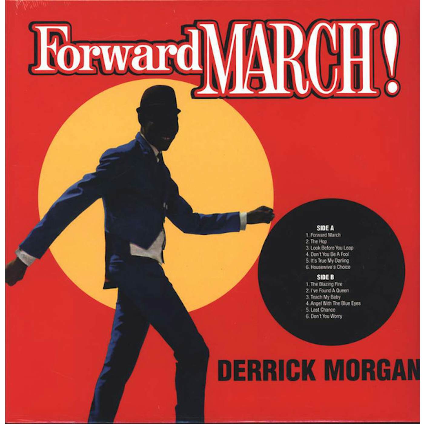 Derrick Morgan FORWARD MARCH Vinyl Record