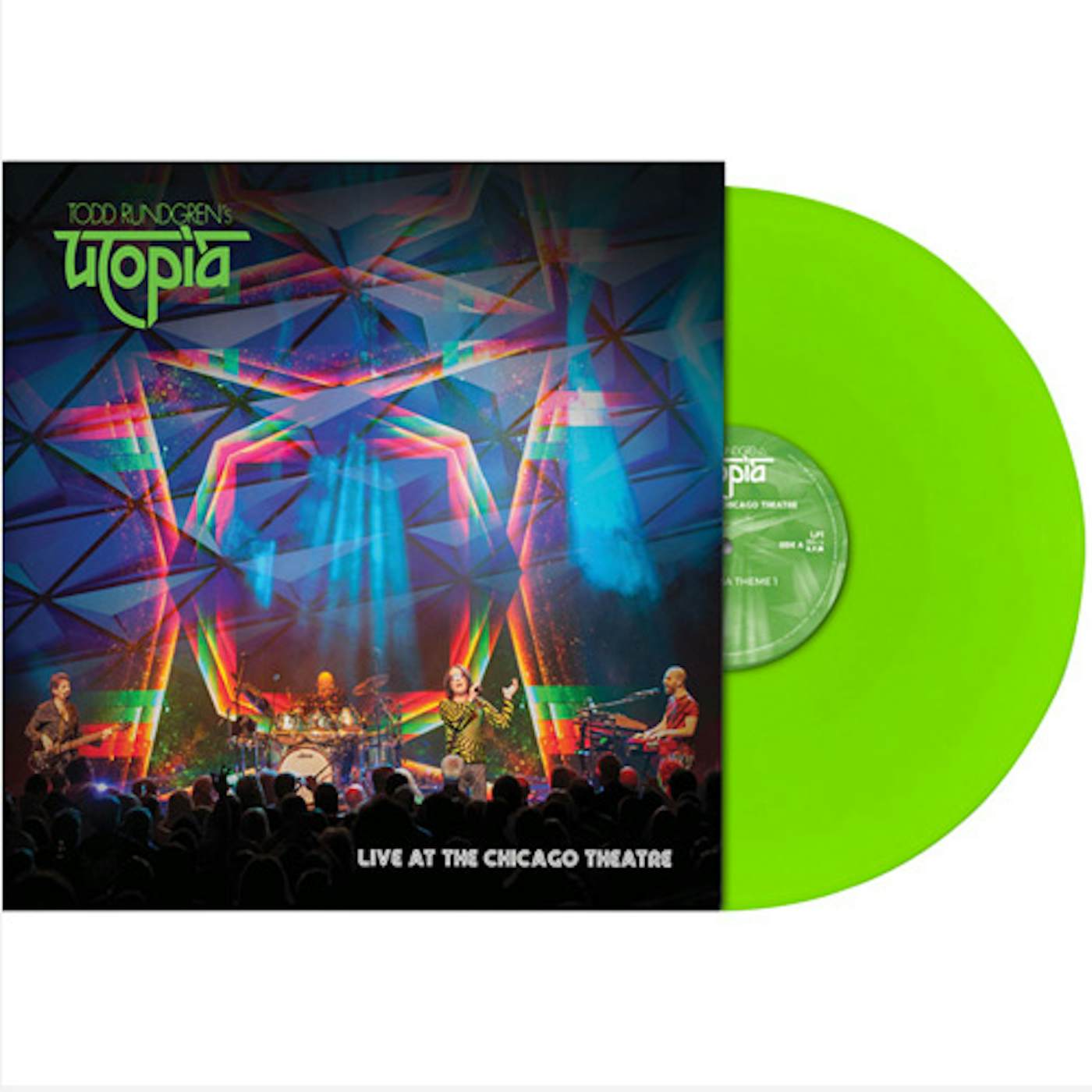 Todd Rundgren's Utopia Live At The Chicago Theatre Vinyl Record