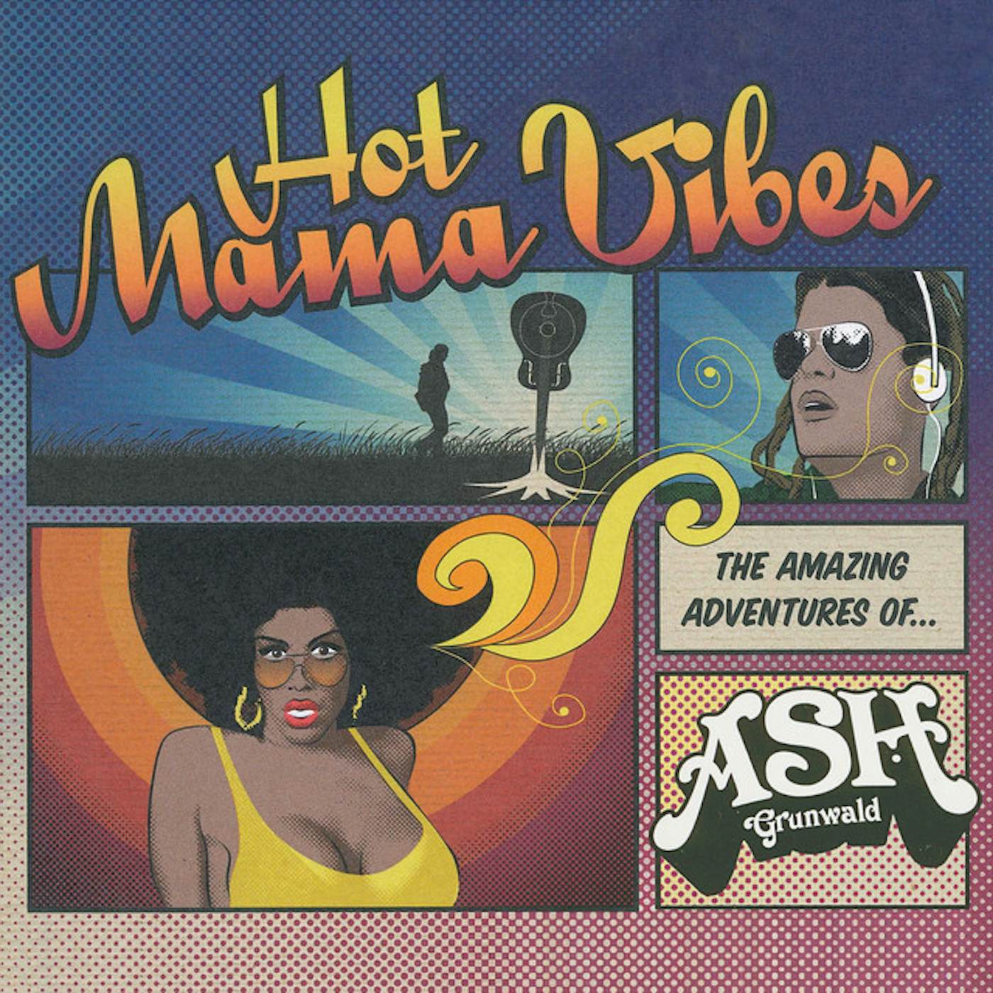 Ash Grunwald Hot Mama Vibes Vinyl Record