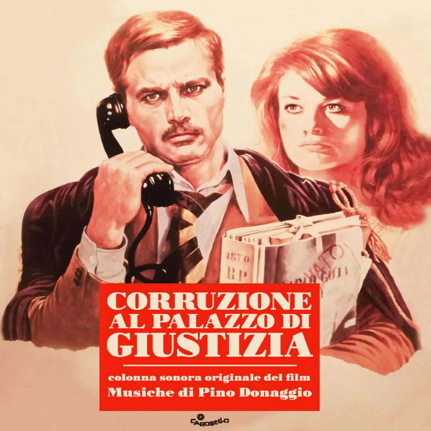 Pino Donaggio CORRUZIONE AL PALAZZO DI GIUSTIZIA / Original Soundtrack Vinyl Record