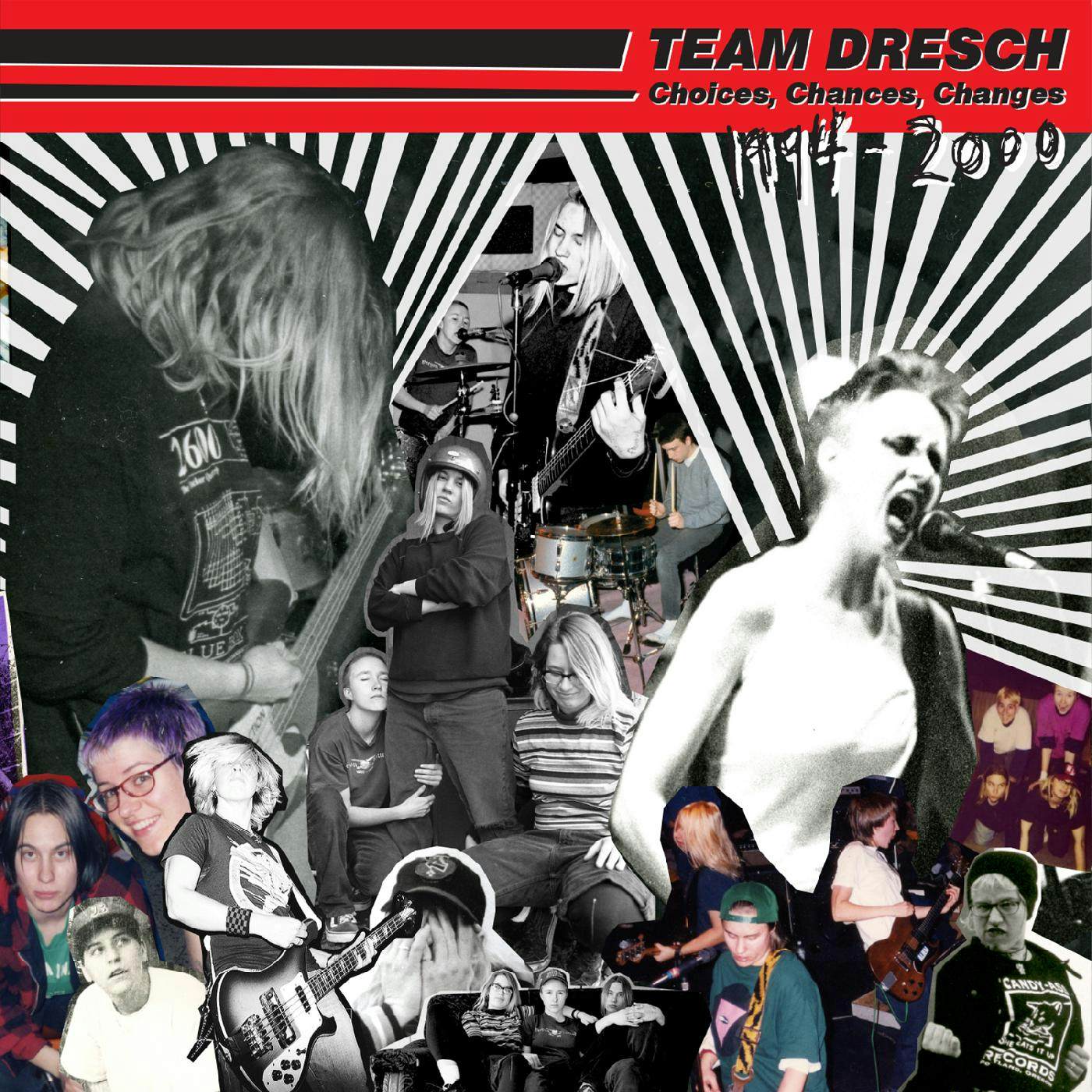 Team Dresch SINGLES COMP CD