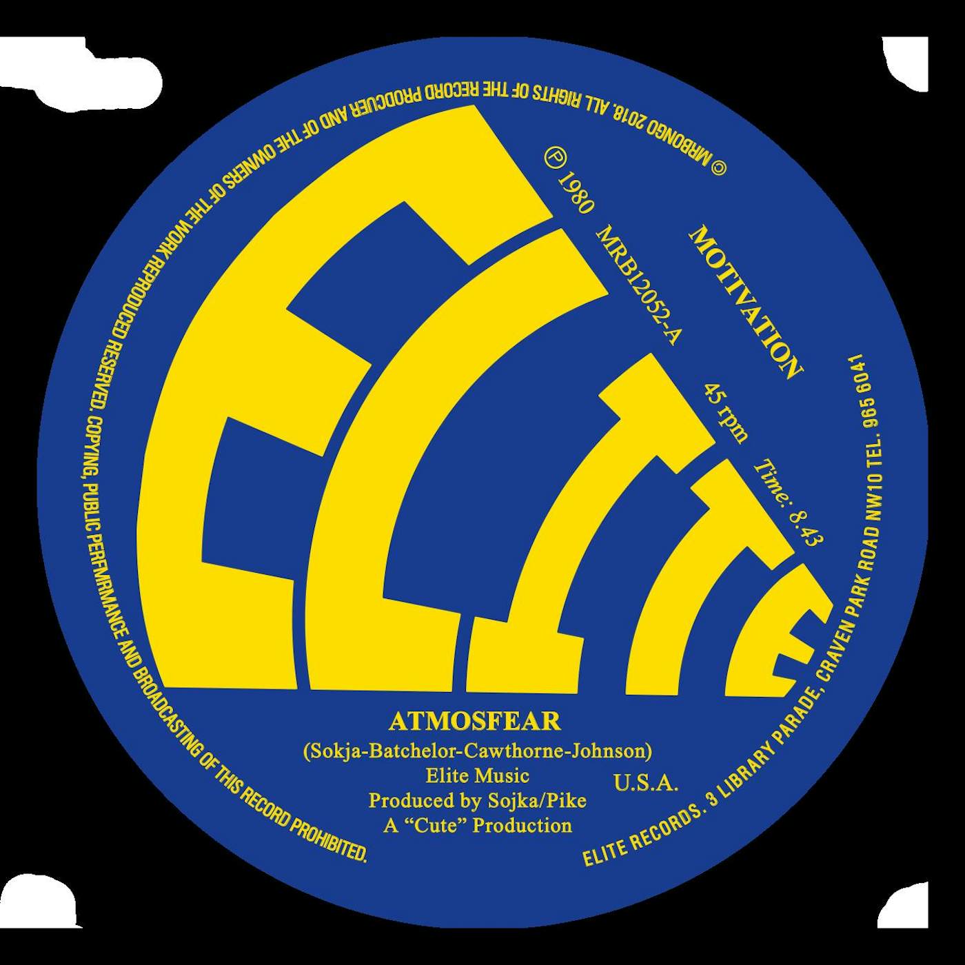 Atmosfear Motivation / Extract Vinyl Record